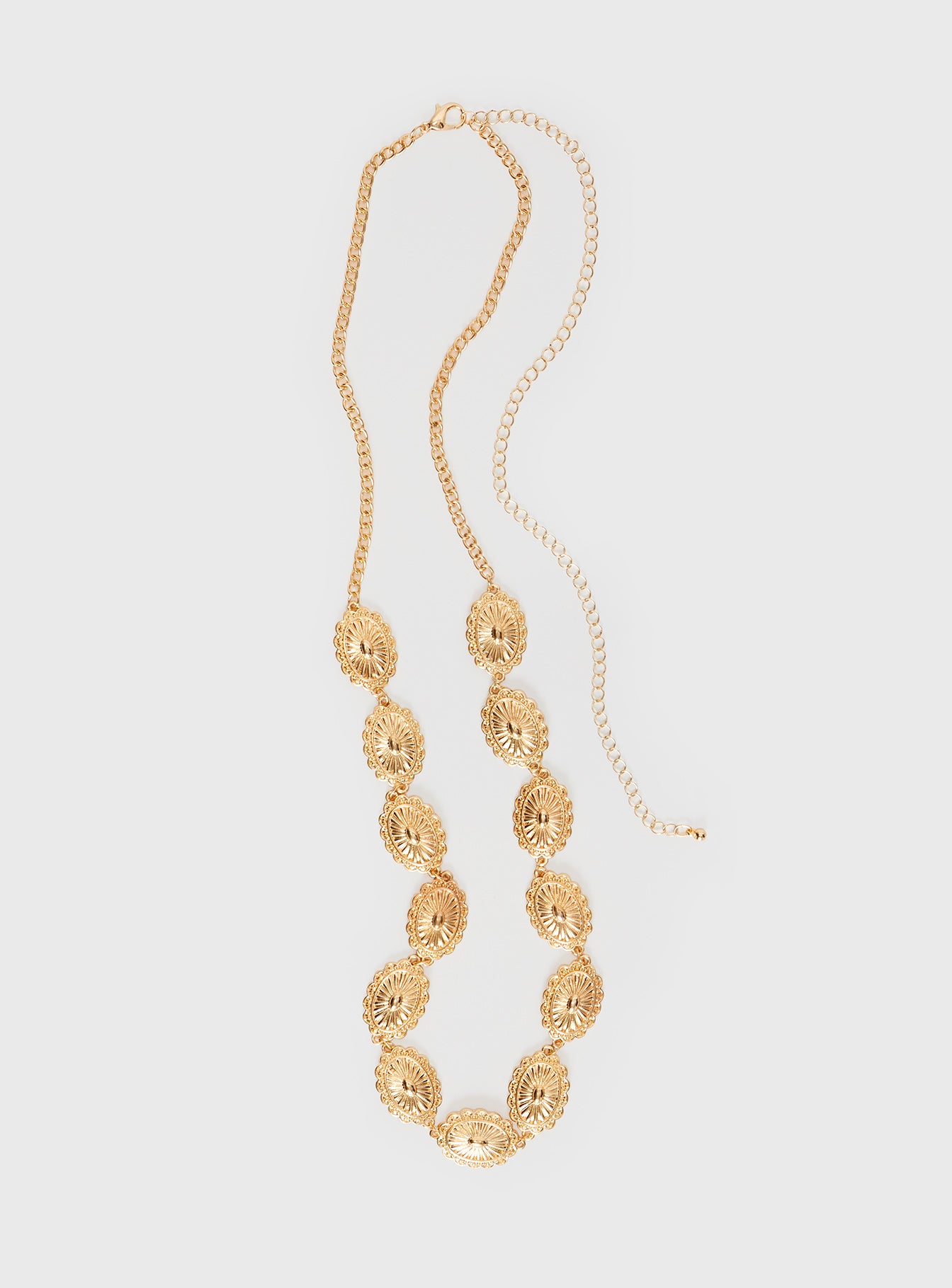 Alternative view of Sunder Chain Belt Gold