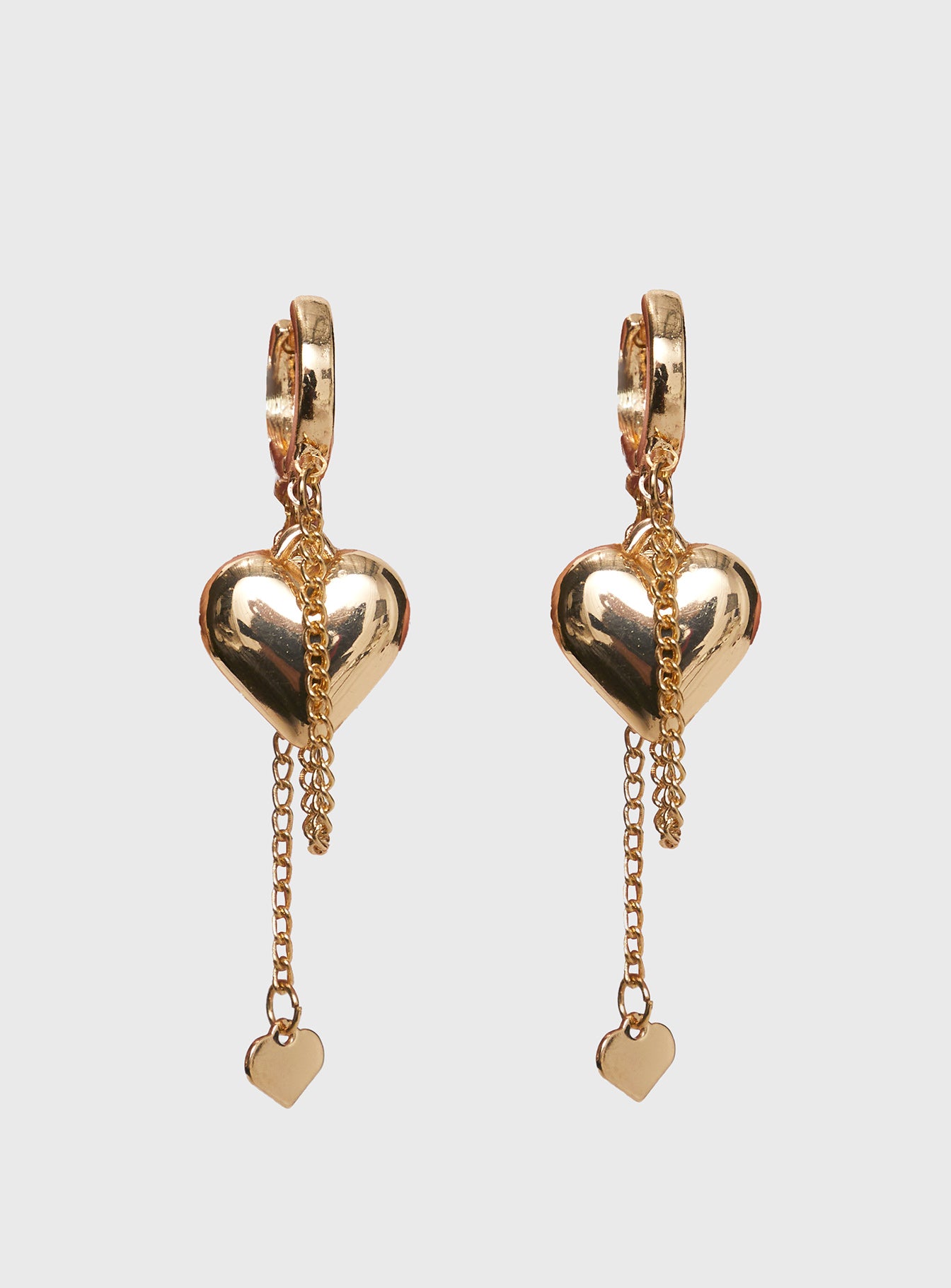 Alternative view of We Found Love Earrings Gold