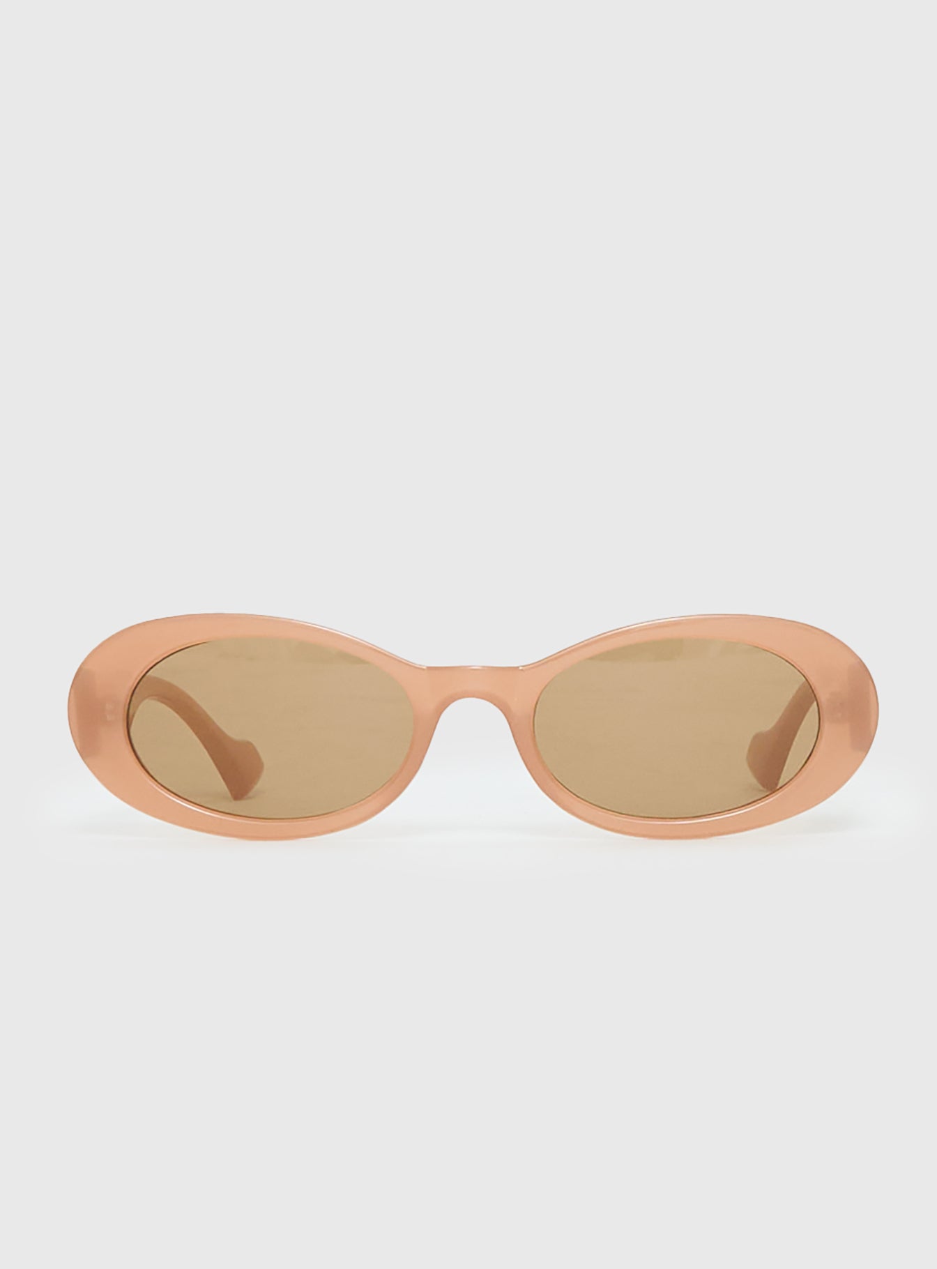 Alternative view of Runaway Baby Oval Sunglasses Caramel