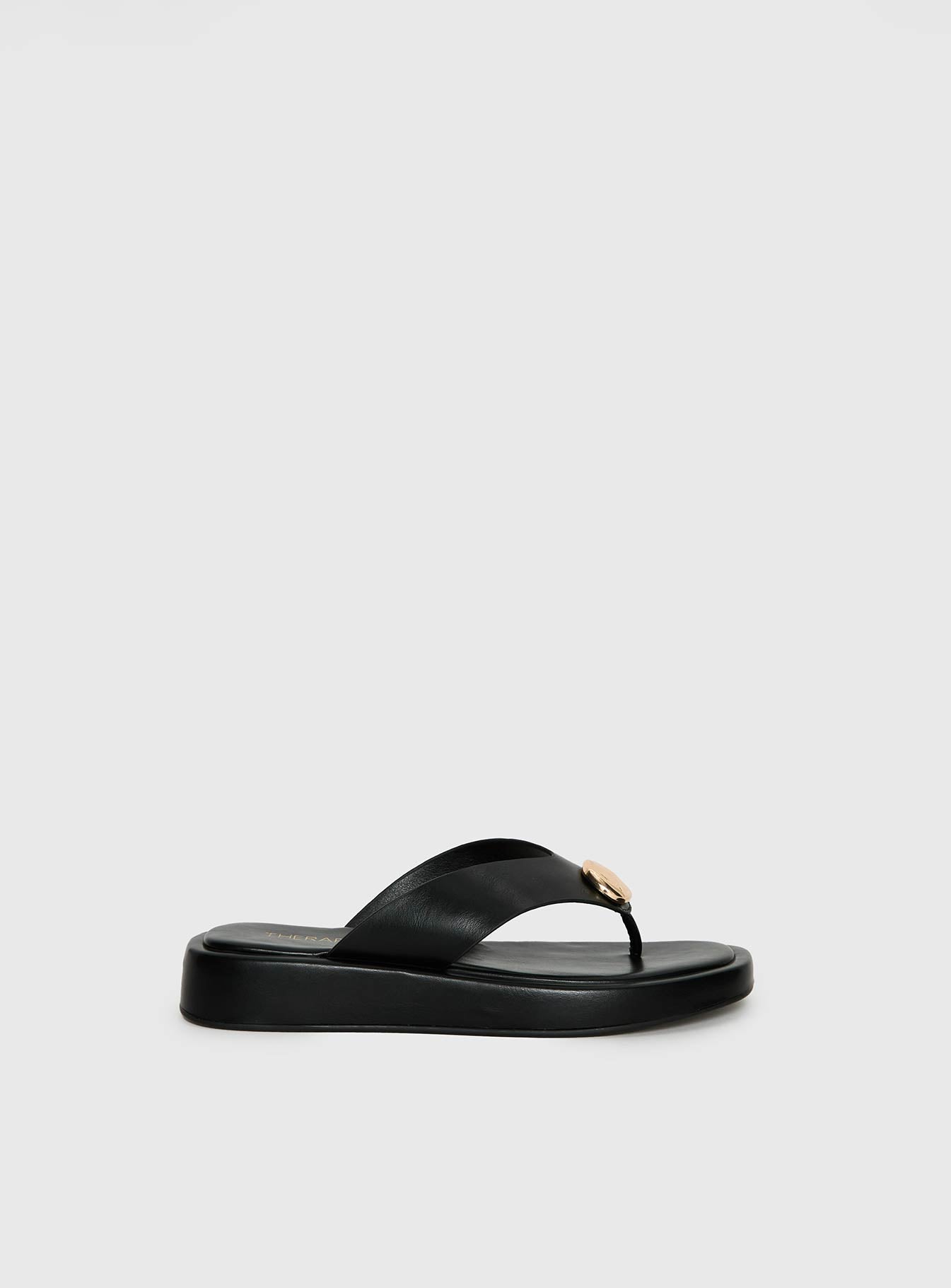 Alternative view of Therapy Val Sandals Black