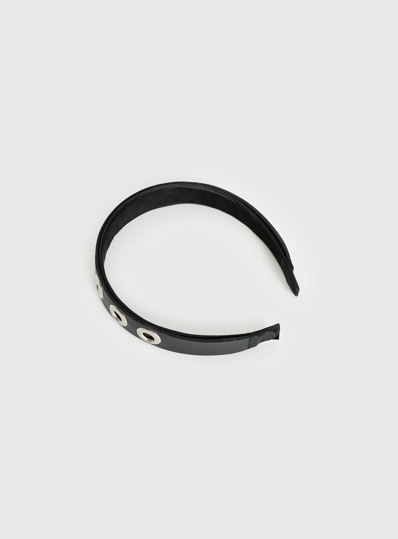 Alternative view of Yasminn Eyelet Headband Black