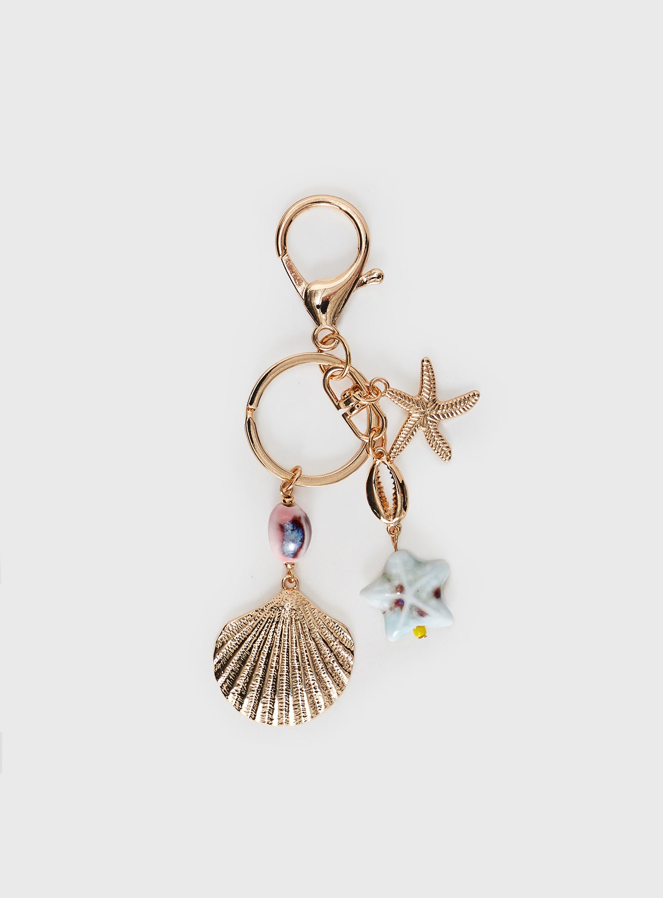 Alternative view of Sealife Keyring Gold