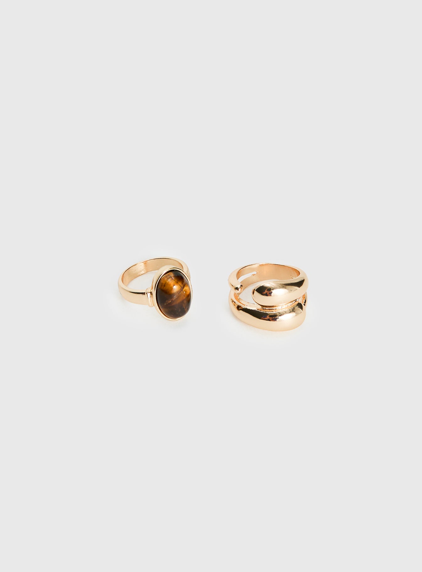 Alternative view of Zailah Ring Pack Gold