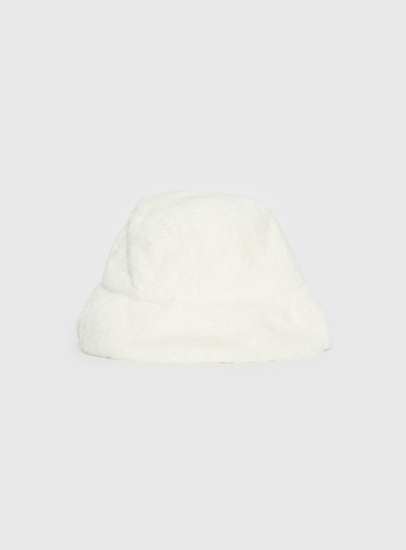 Alternative view of Theo Plush Bucket Hat White