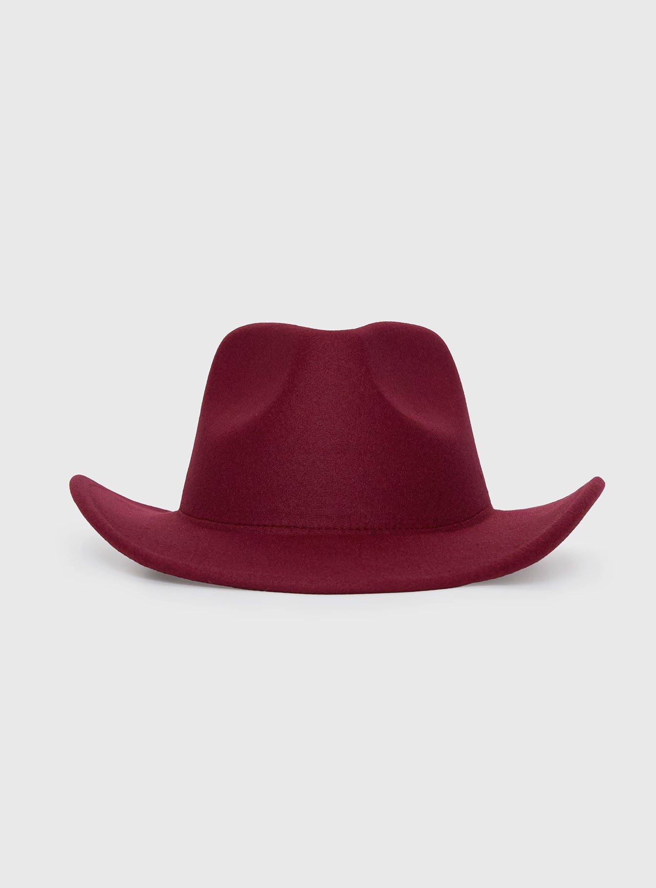 Alternative view of You Know Me Cowboy Hat Red