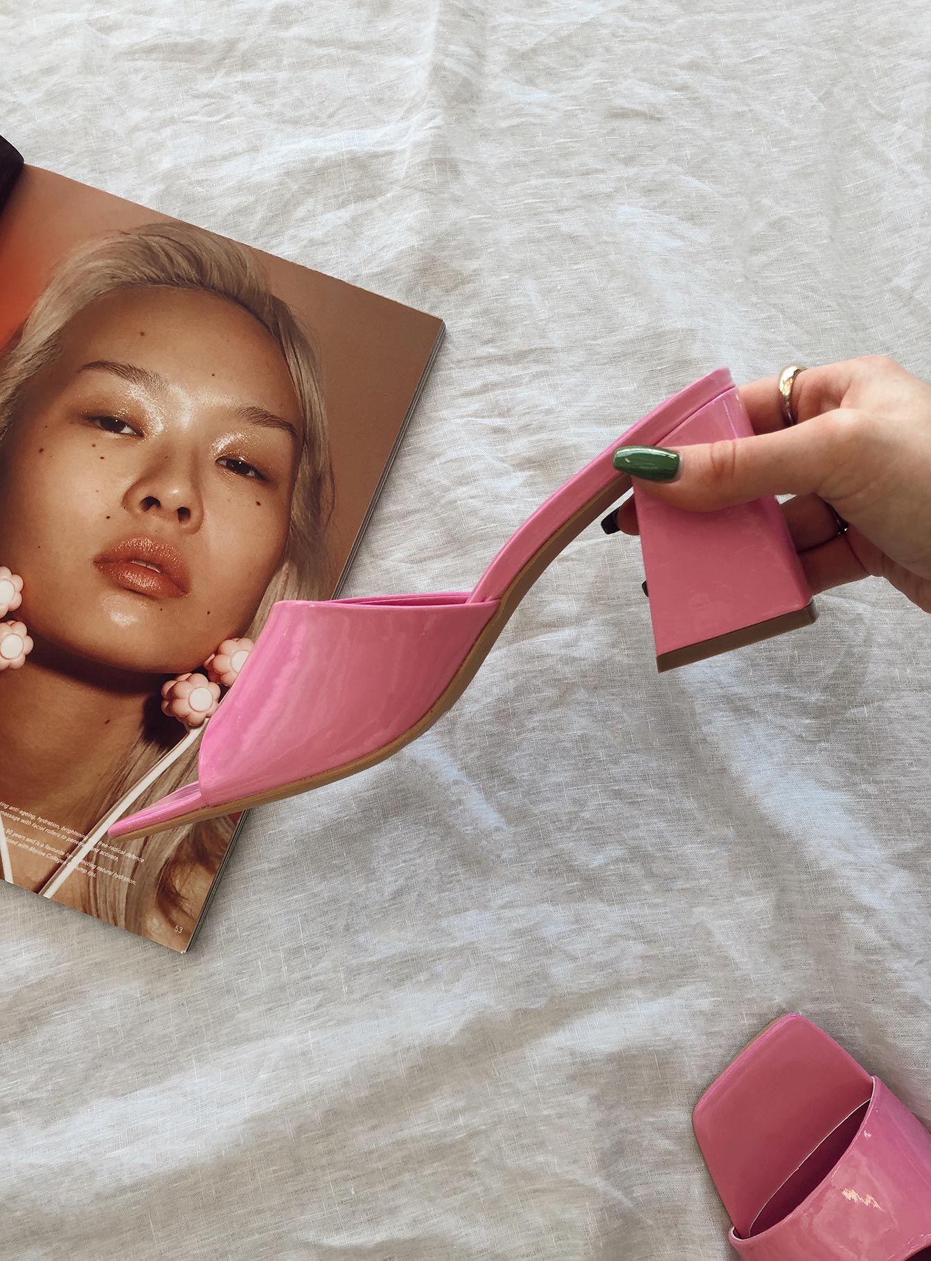 Alternative view of Sunset Boulevard Heels Pink
