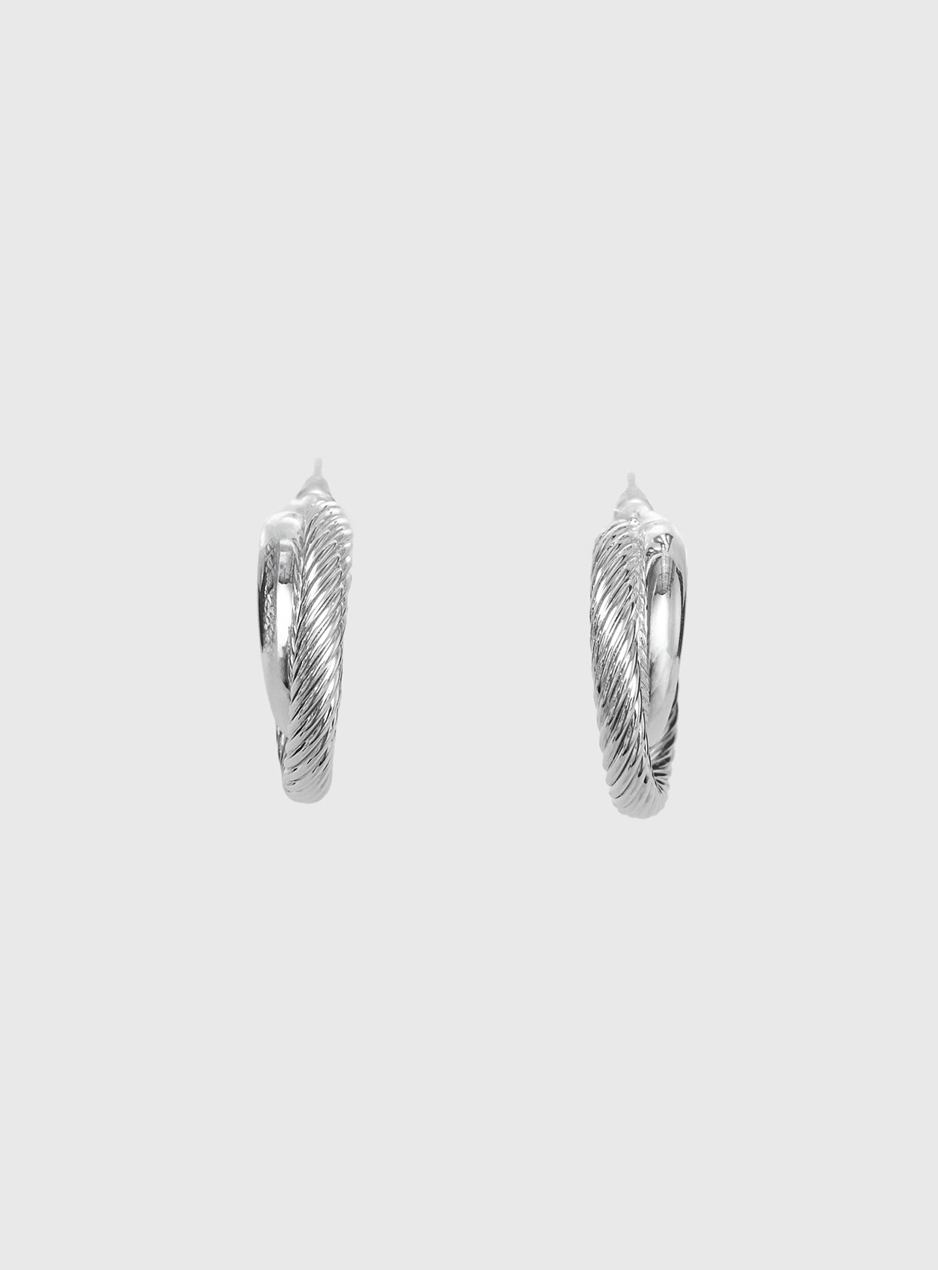 Alternative view of Sweet Deal Linked Earrings Silver