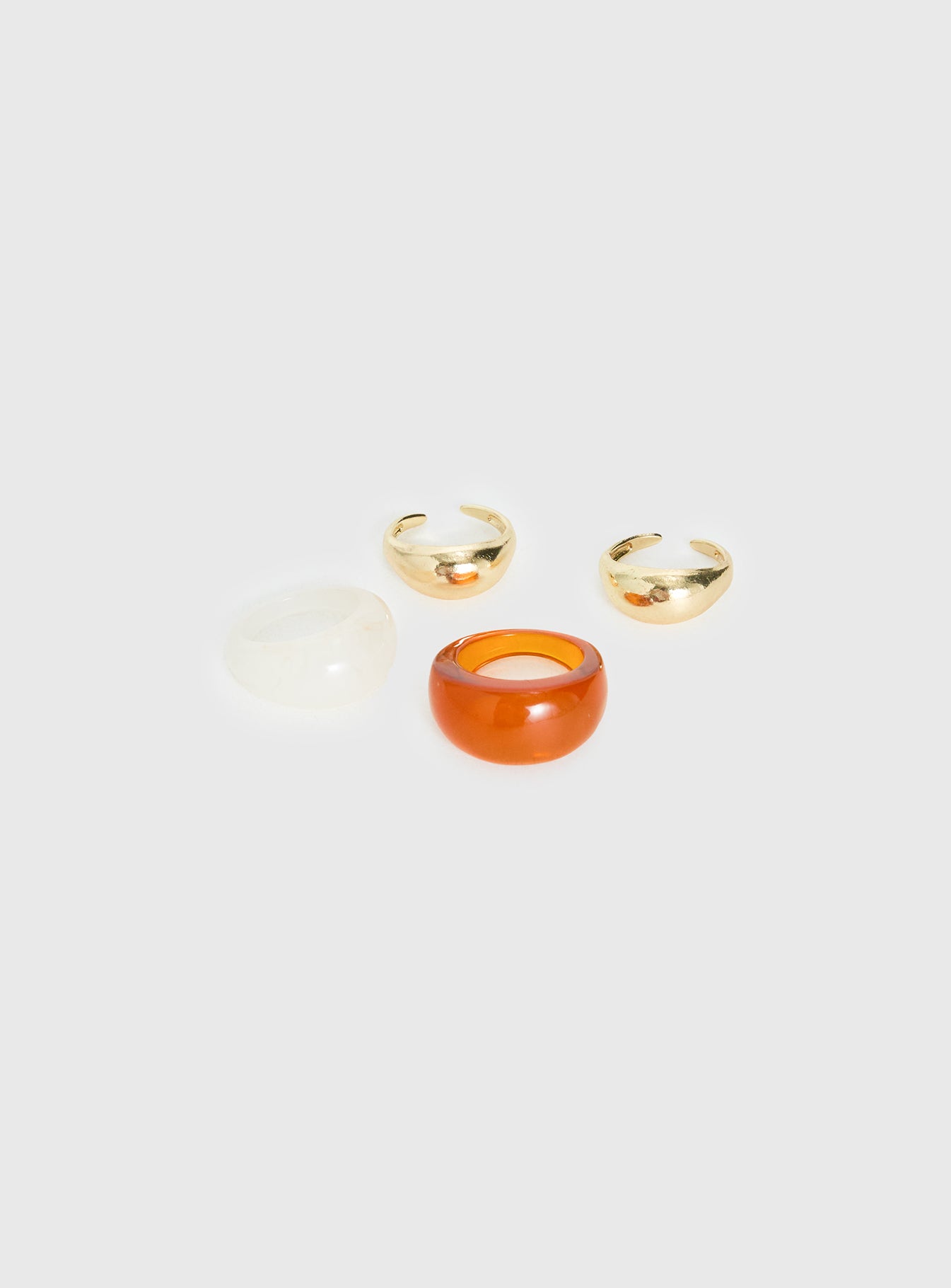 Alternative view of Stay The Same Resin Ring Pack Multi