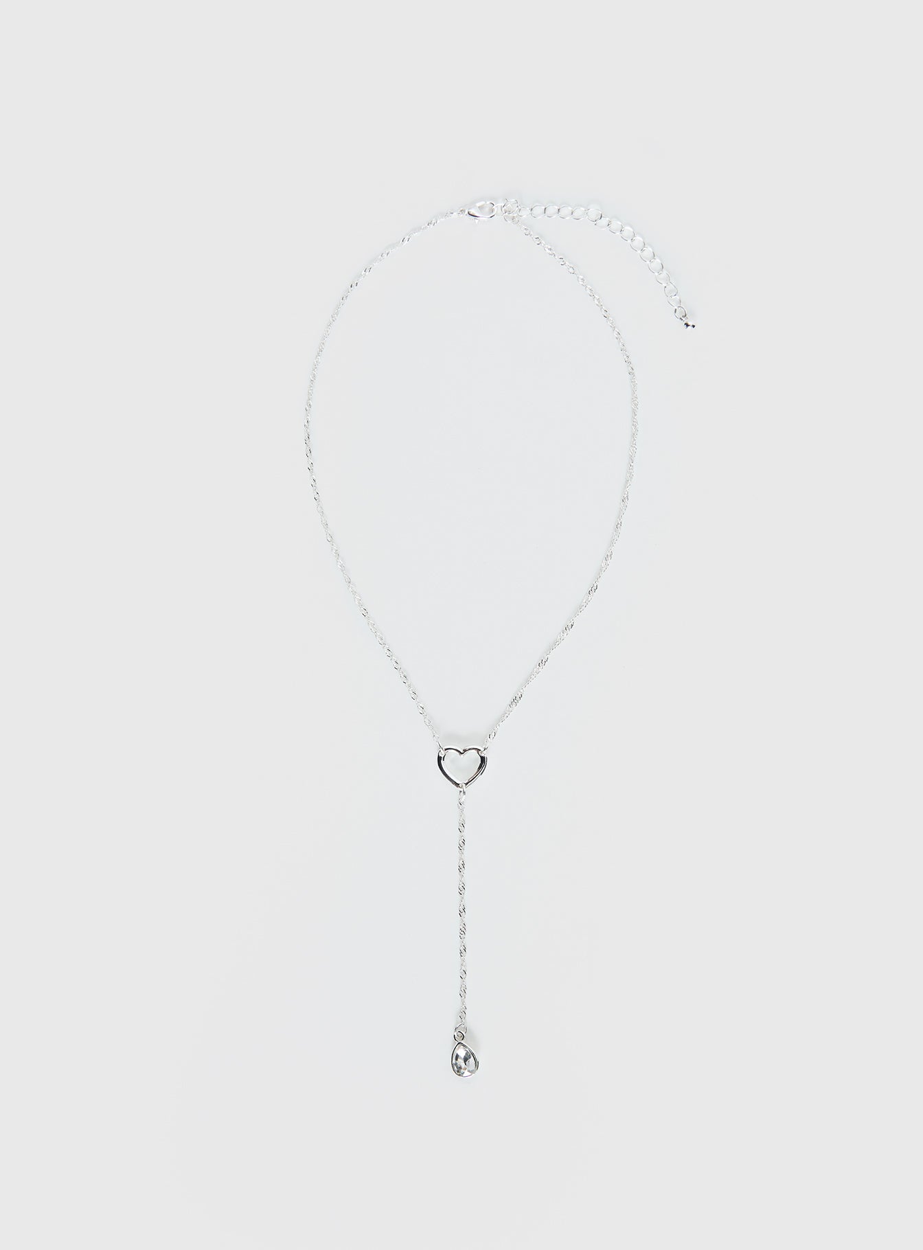 Alternative view of Reach Me Necklace Silver