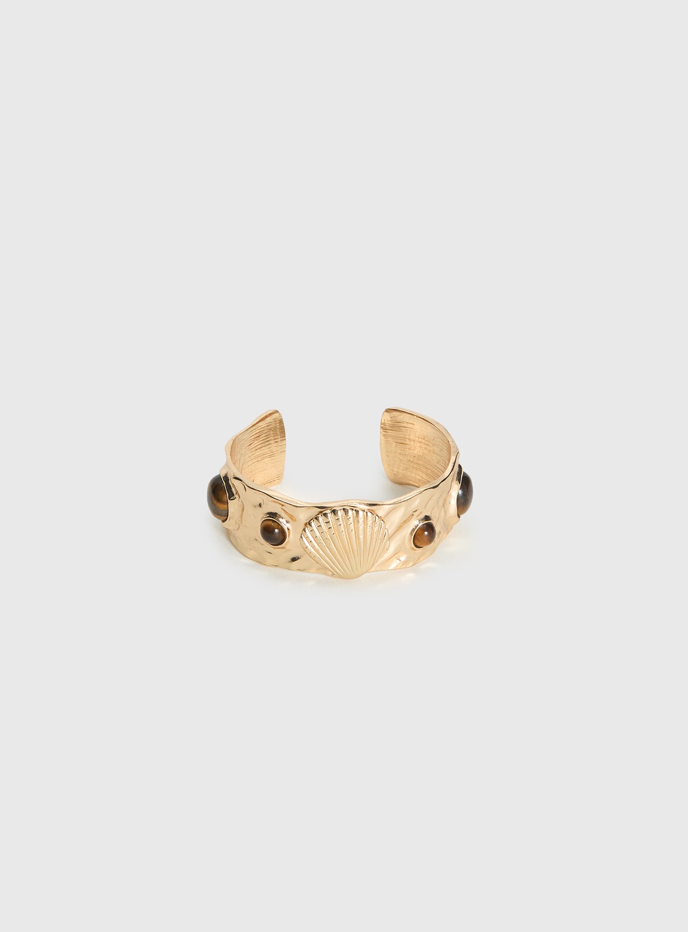 Alternative view of Sun Is Showing Cuff Gold / Brown
