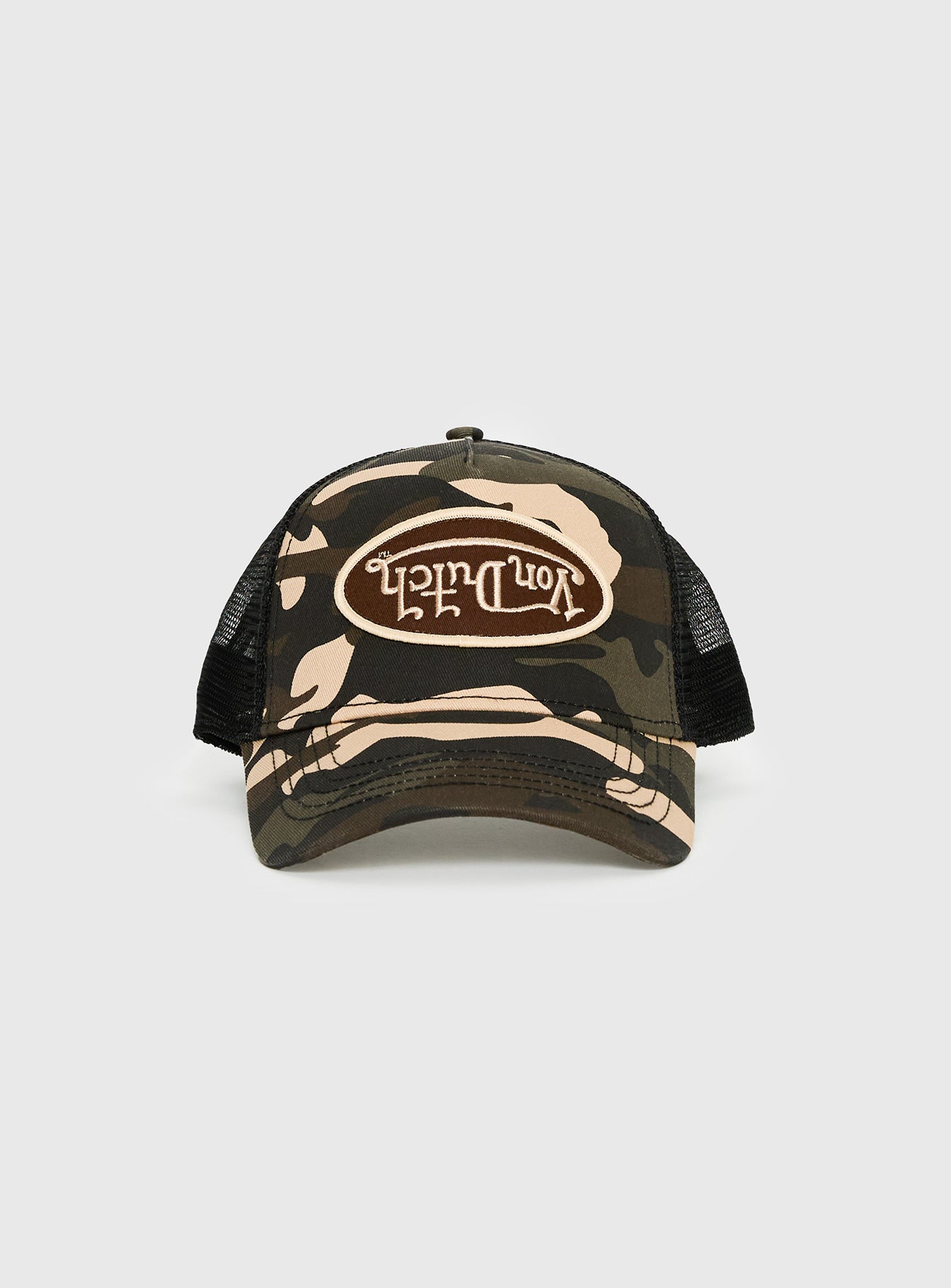 Alternative view of Von Dutch Multi Trucker Hat Brown Camo