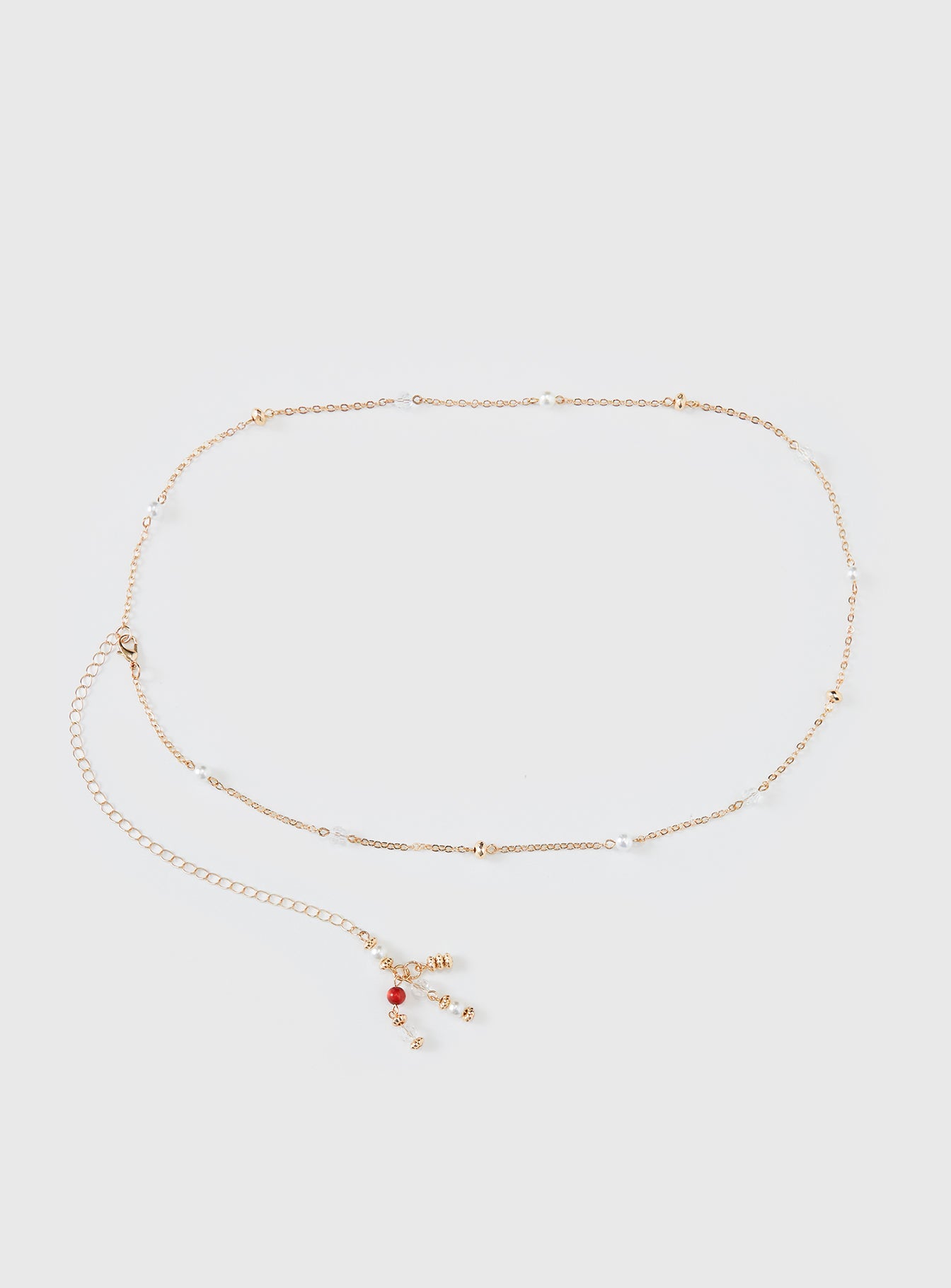 Alternative view of Davall Chain Belt Gold