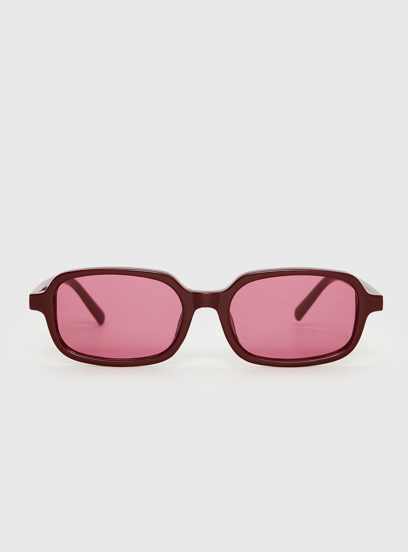 Alternative view of Such A Sweetie Rectangle Sunglasses Red