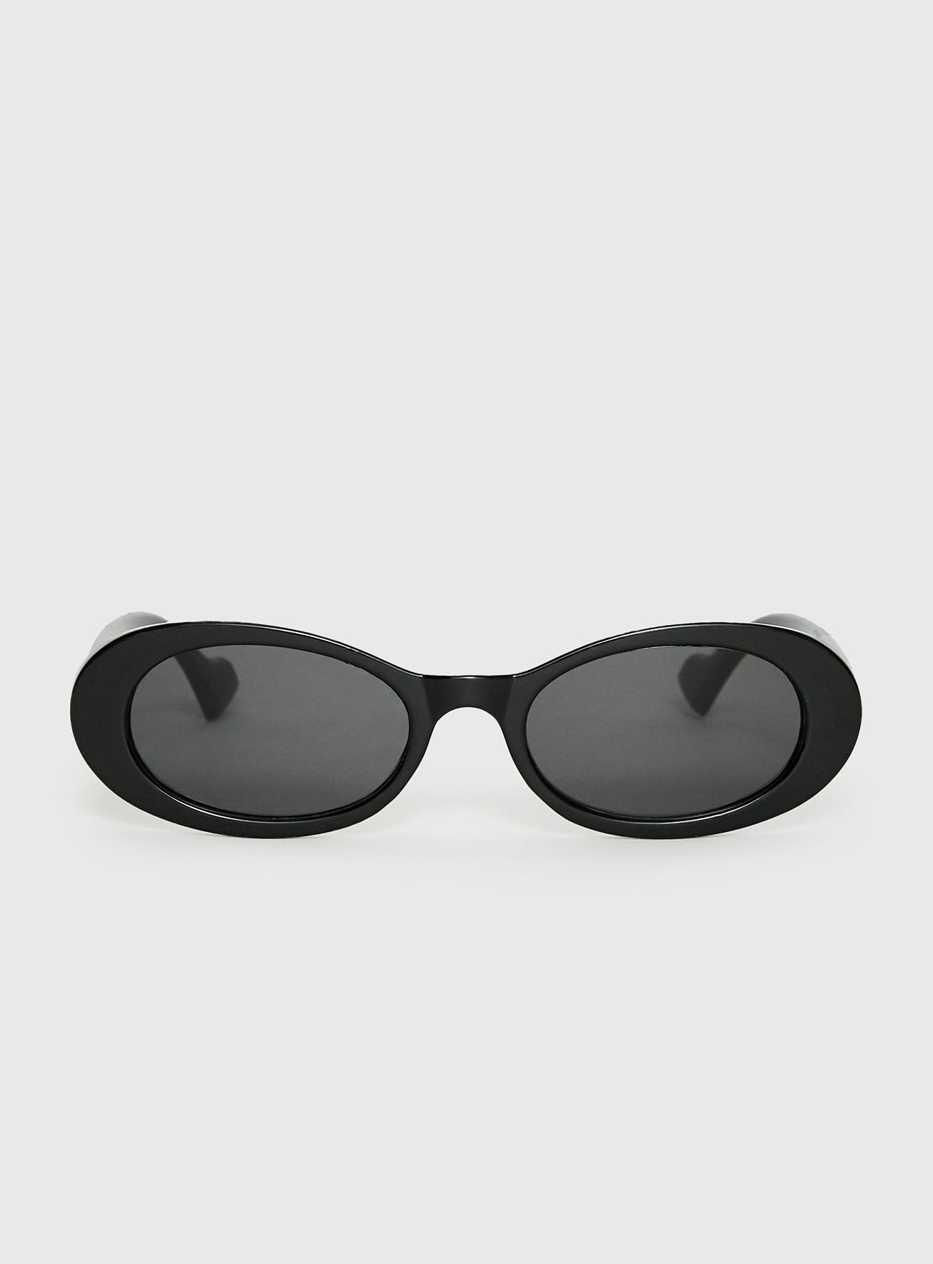 Alternative view of Runaway Baby Oval Sunglasses Black
