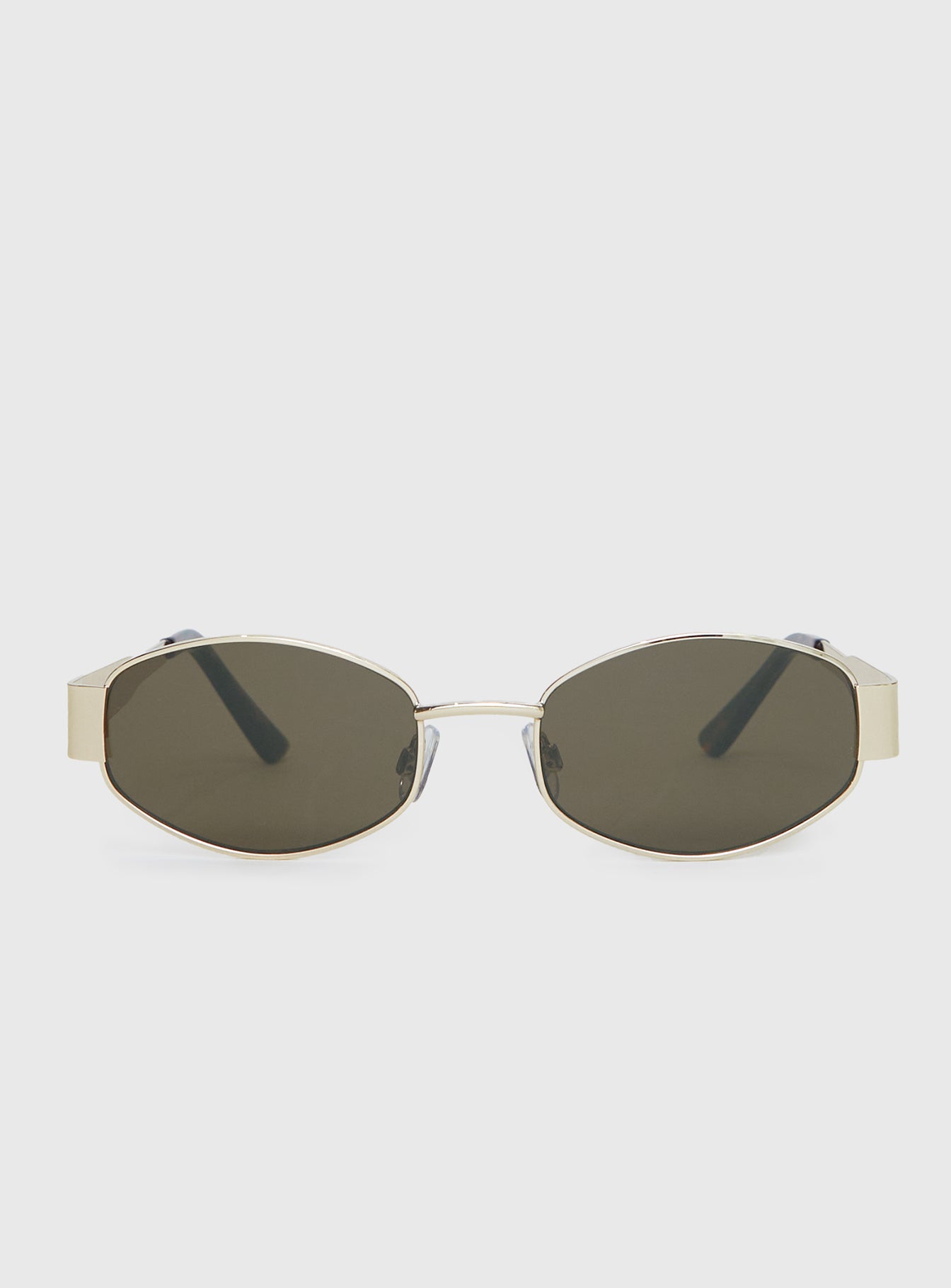 Alternative view of Since New York Sunglasses Gold / Brown