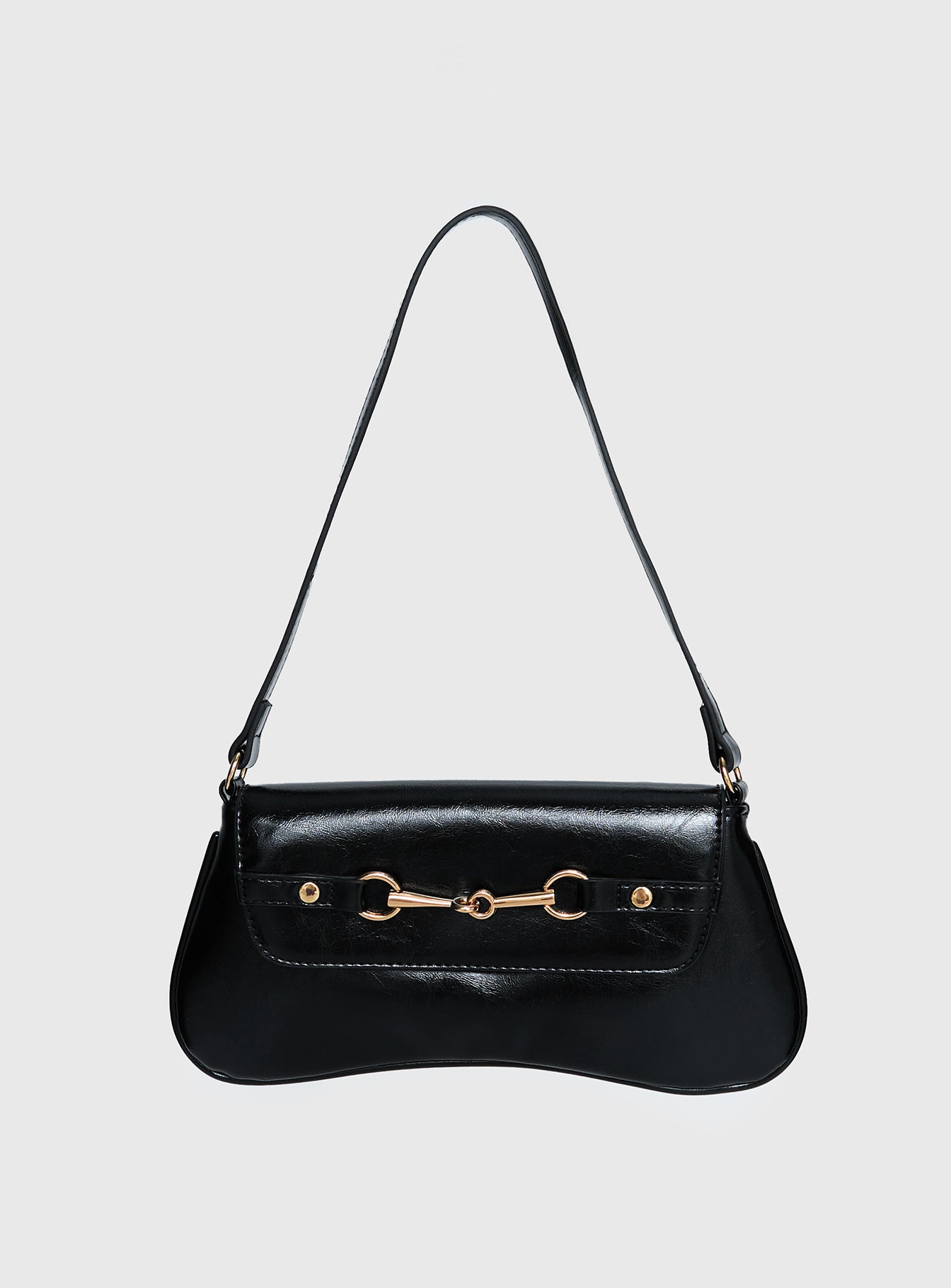 Alternative view of Pulse Shoulder Bag Black / Gold