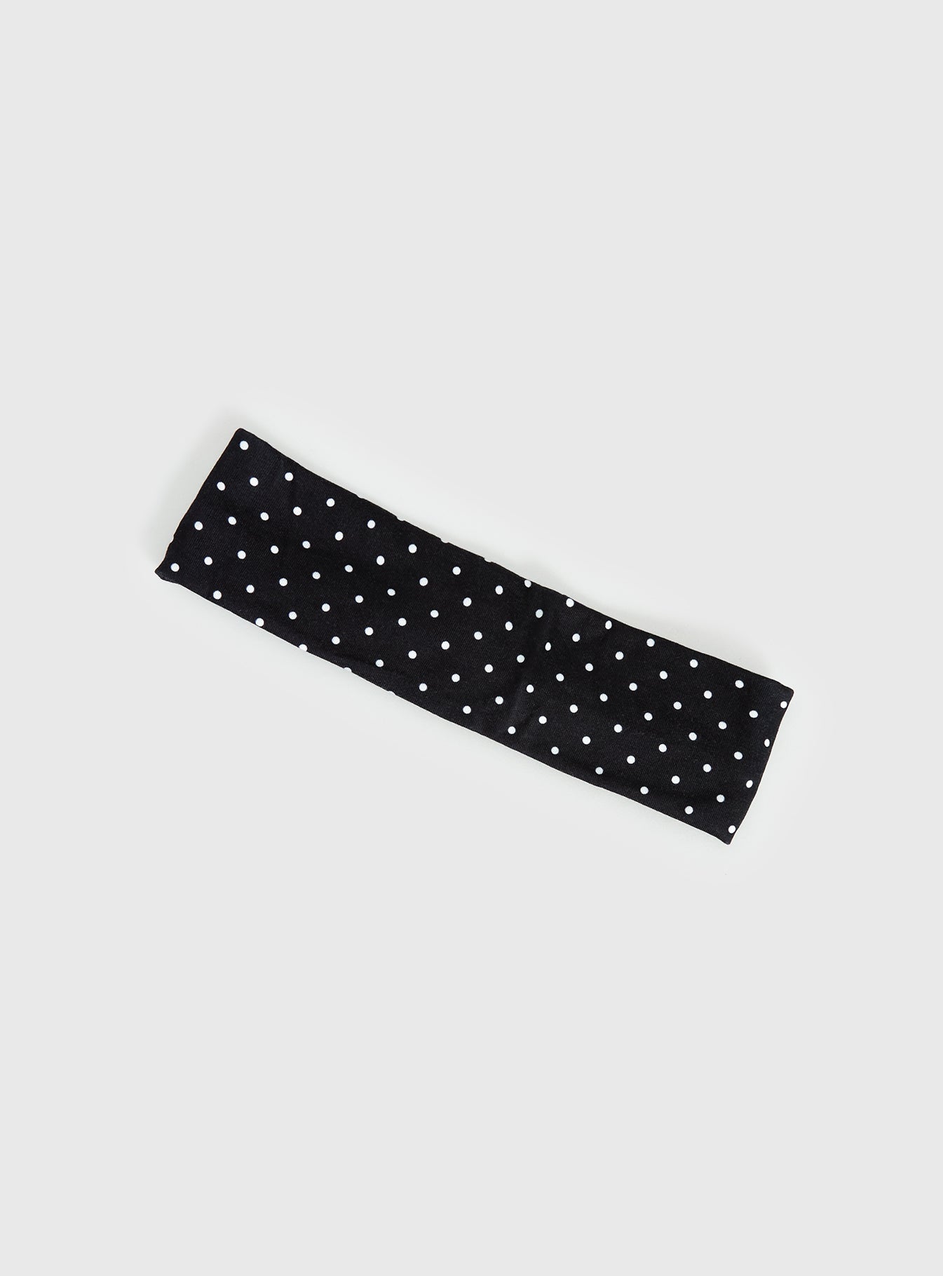 Alternative view of The Juney Headband Black Polka Dot