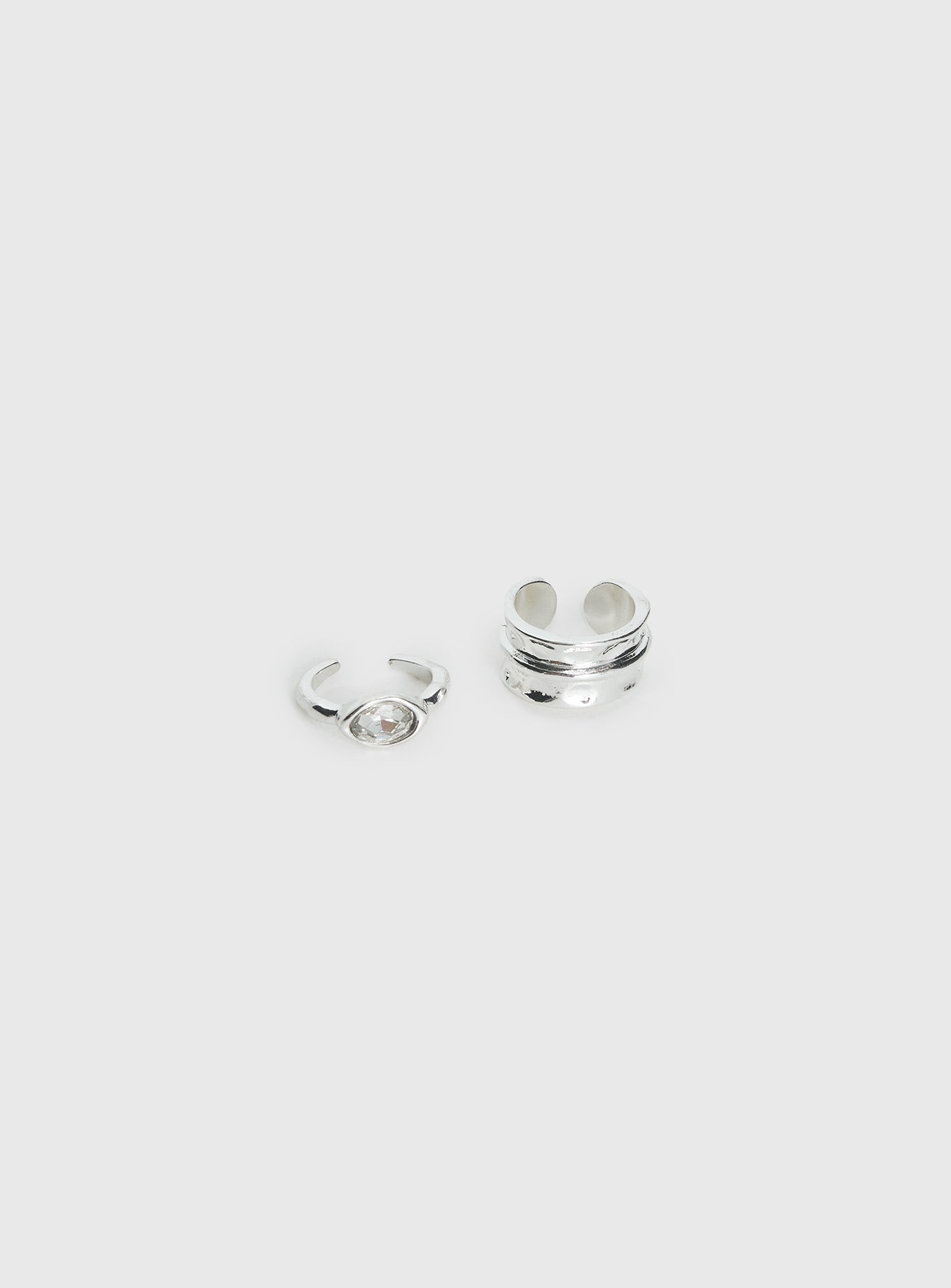 Alternative view of Sugar Talking Toe Ring Pack Silver