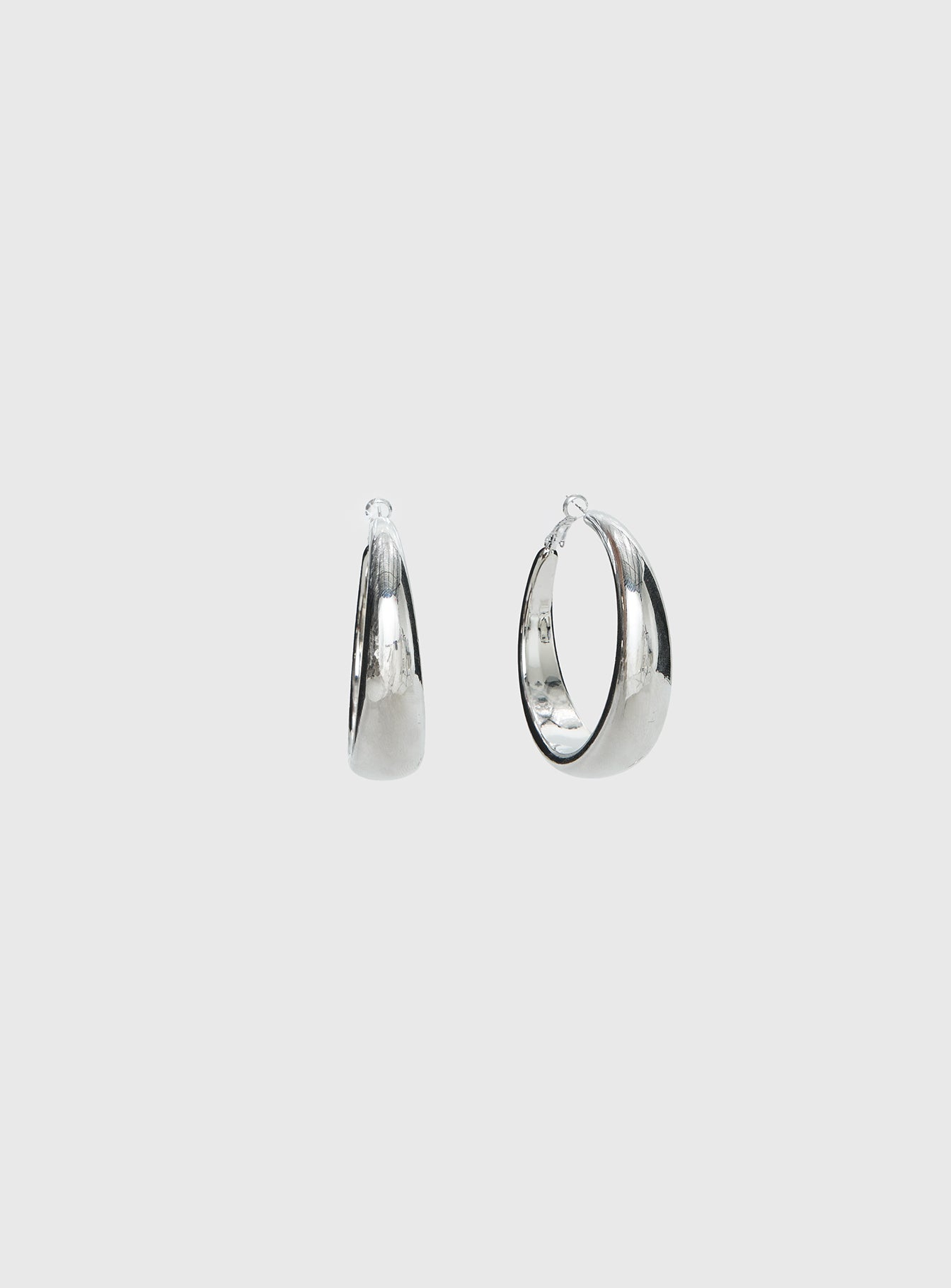 Alternative view of Raskin Hoop Earrings Silver