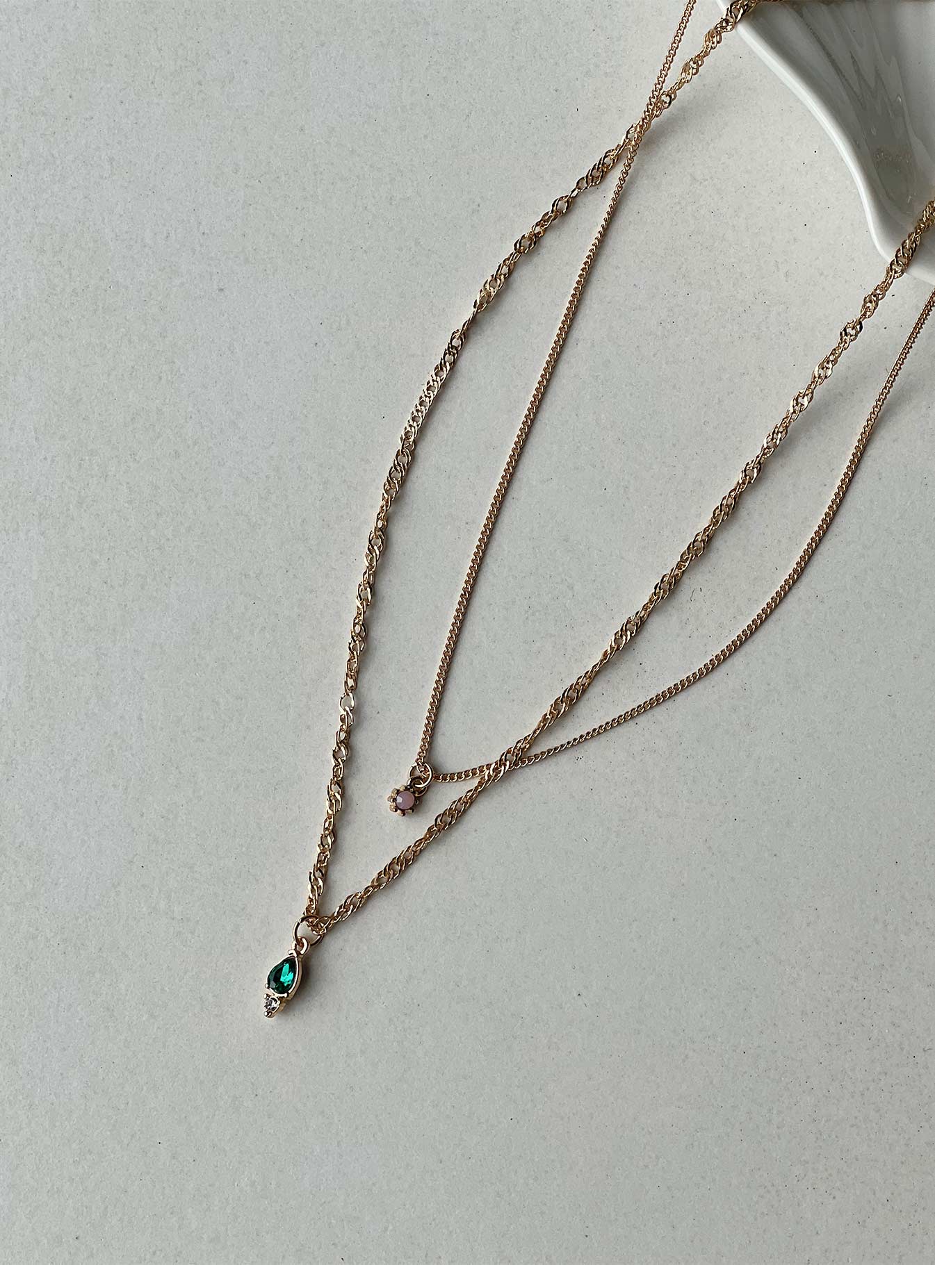Alternative view of Rosen Necklace Pack Gold