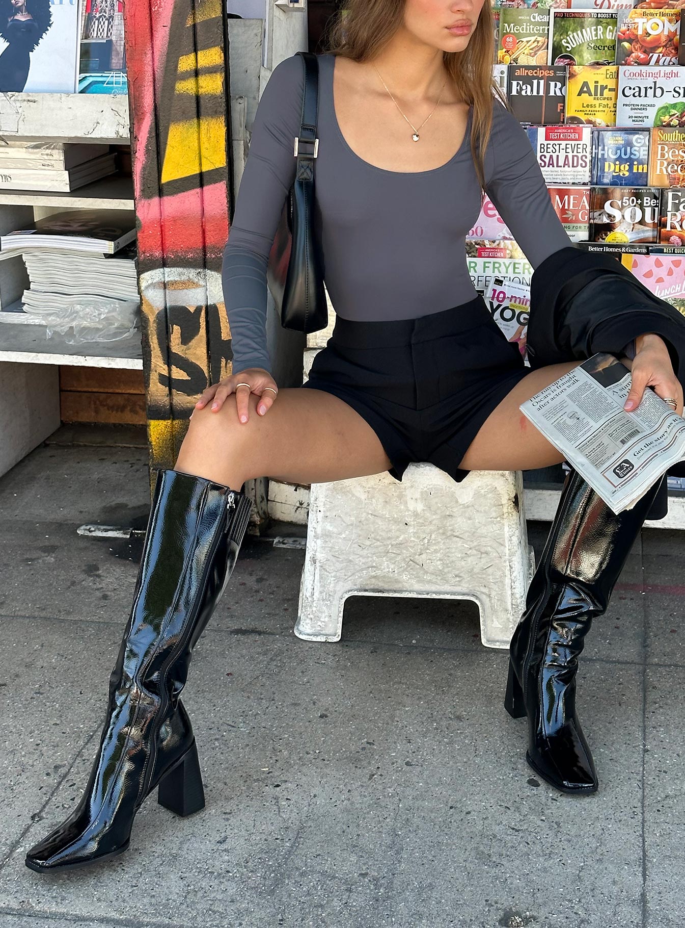 Alternative view of The Jessa Boots Black
