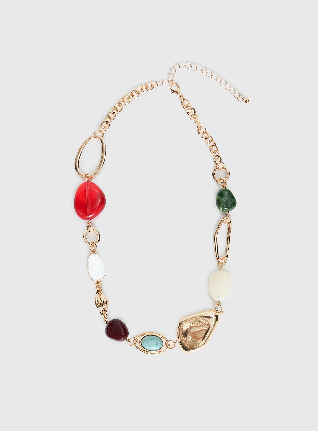 Alternative view of Quincie Necklace Gold