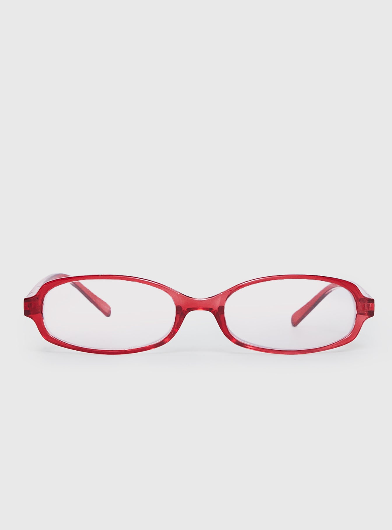 Alternative view of Take A Peek Glasses Red