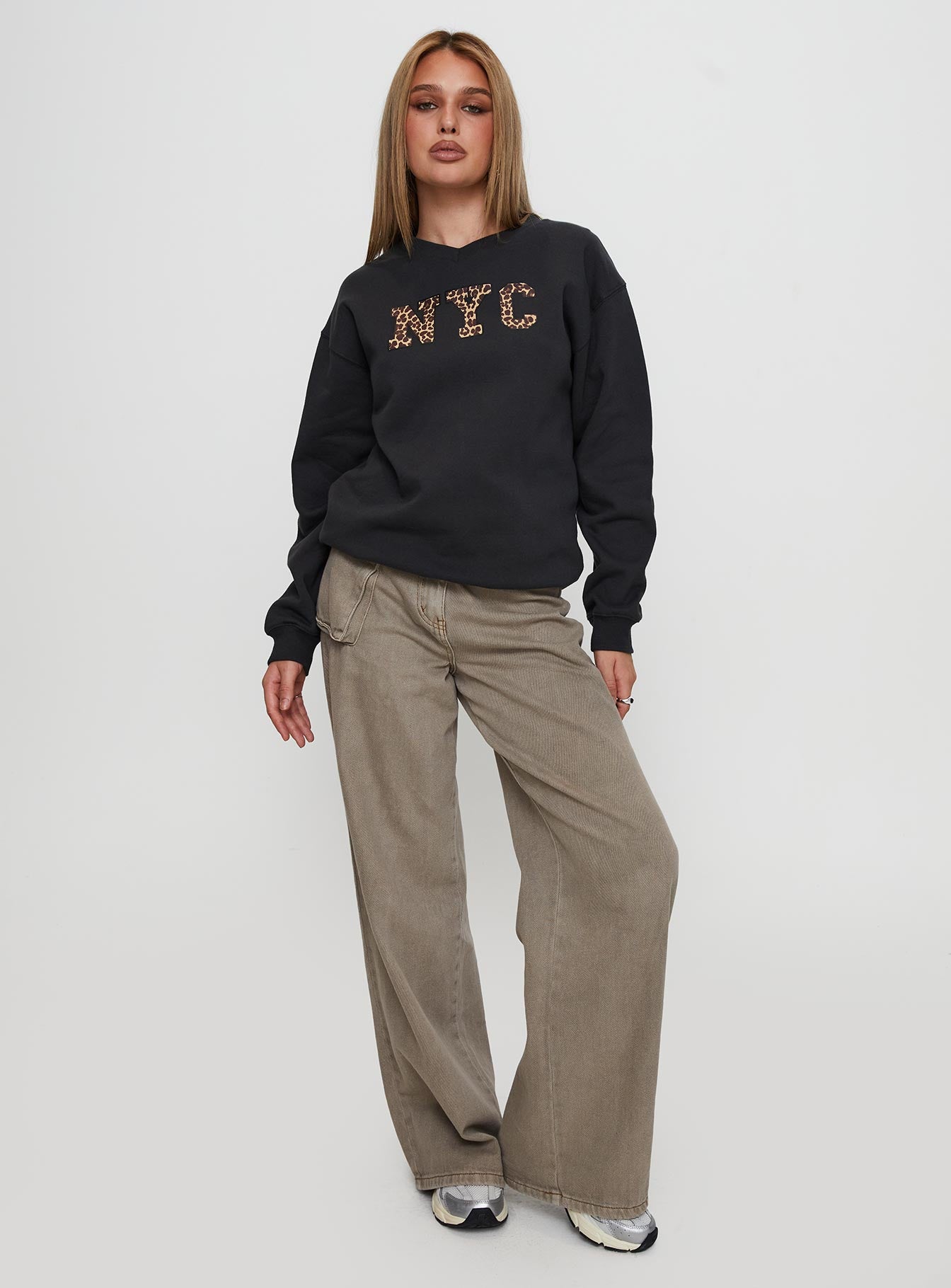 Alternative view of Wild In Nyc Sweater Black