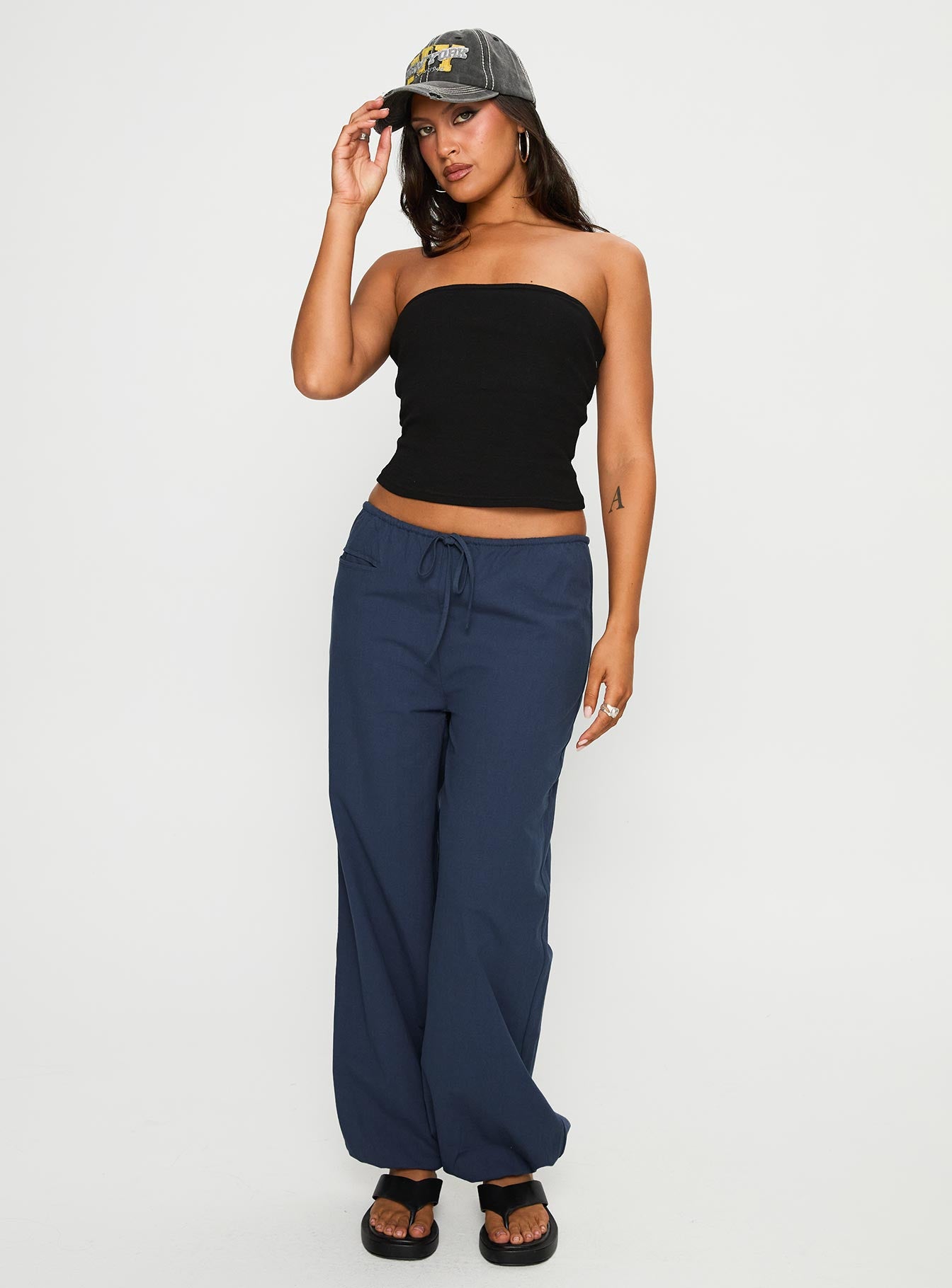 Alternative view of Zodie Low Waist Pants Navy