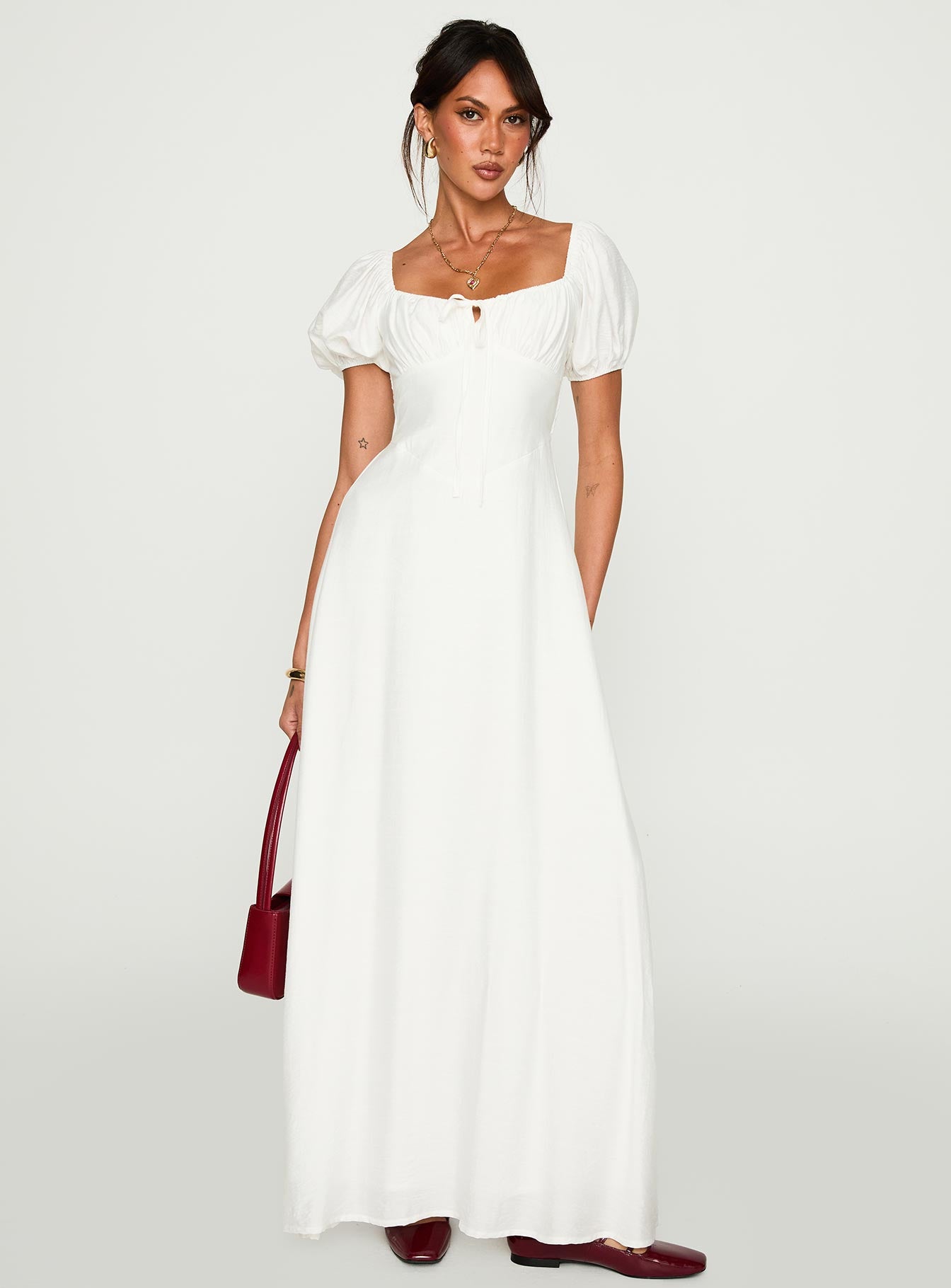 Summer Song Maxi Dress White - Image 3