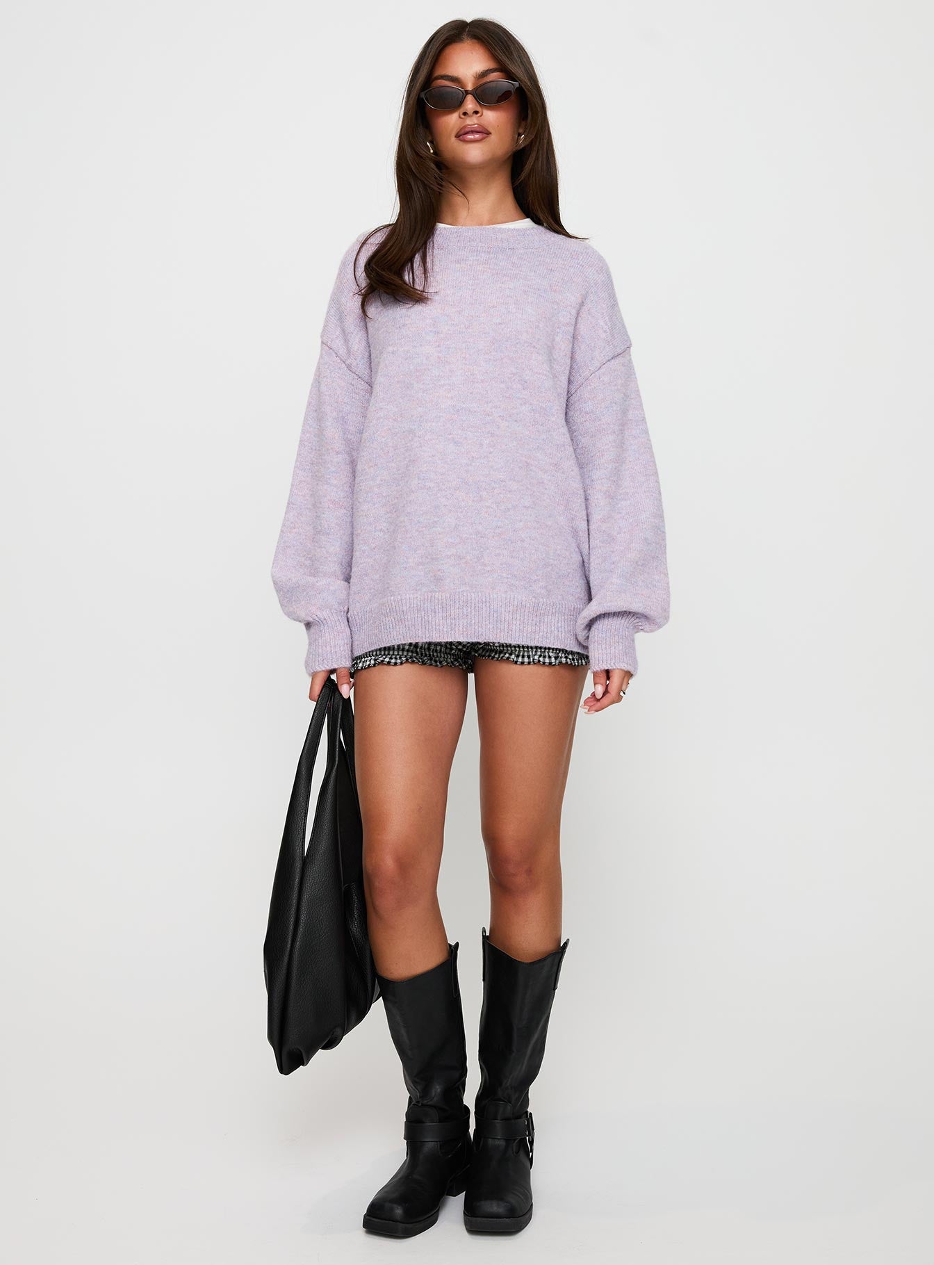 Alternative view of Ryanna Sweater Lilac