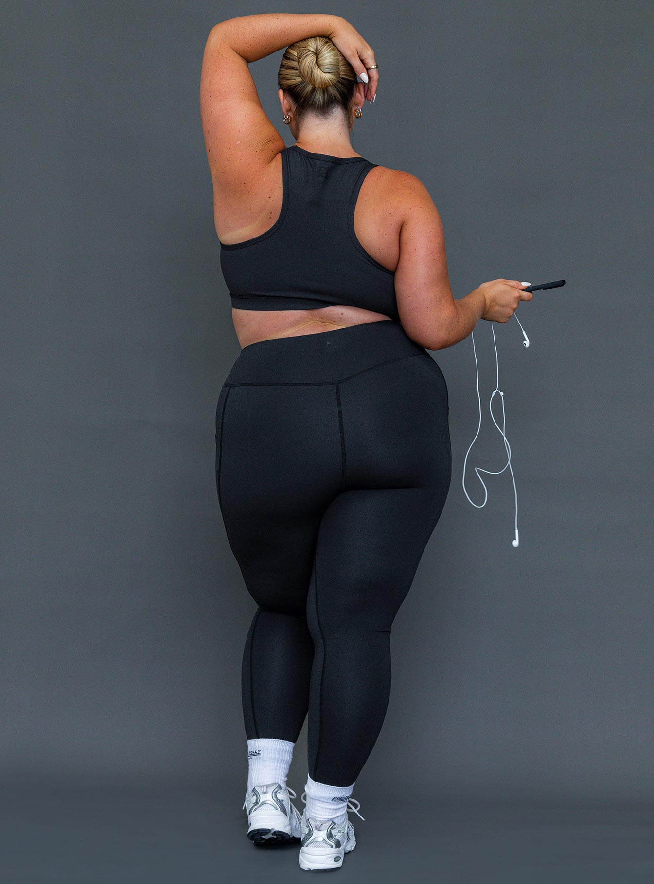 Alternative view of Unstoppable Activewear 7/8 Leggings Black Curve