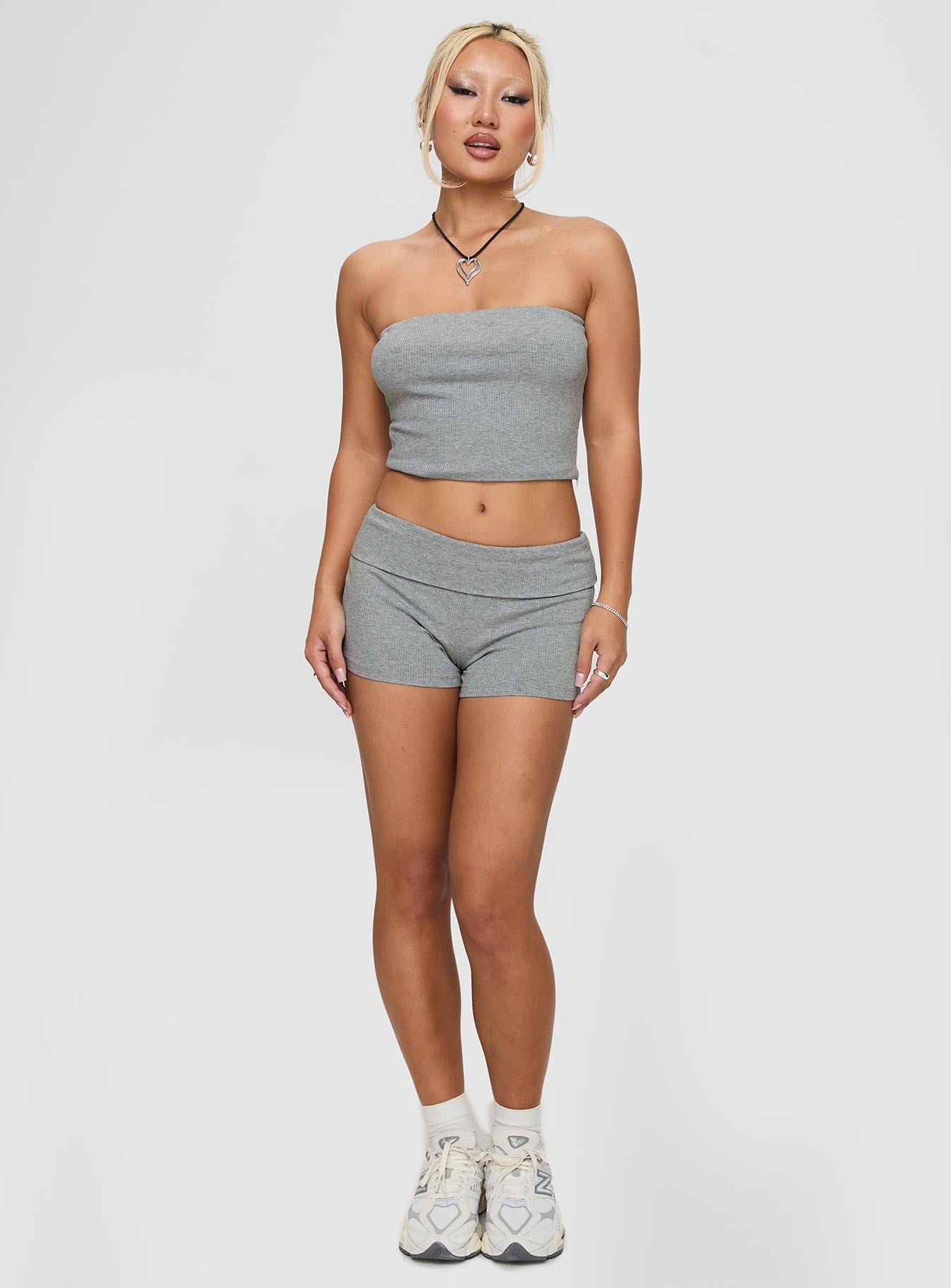 Rowena Strapless Set Grey - Image 3