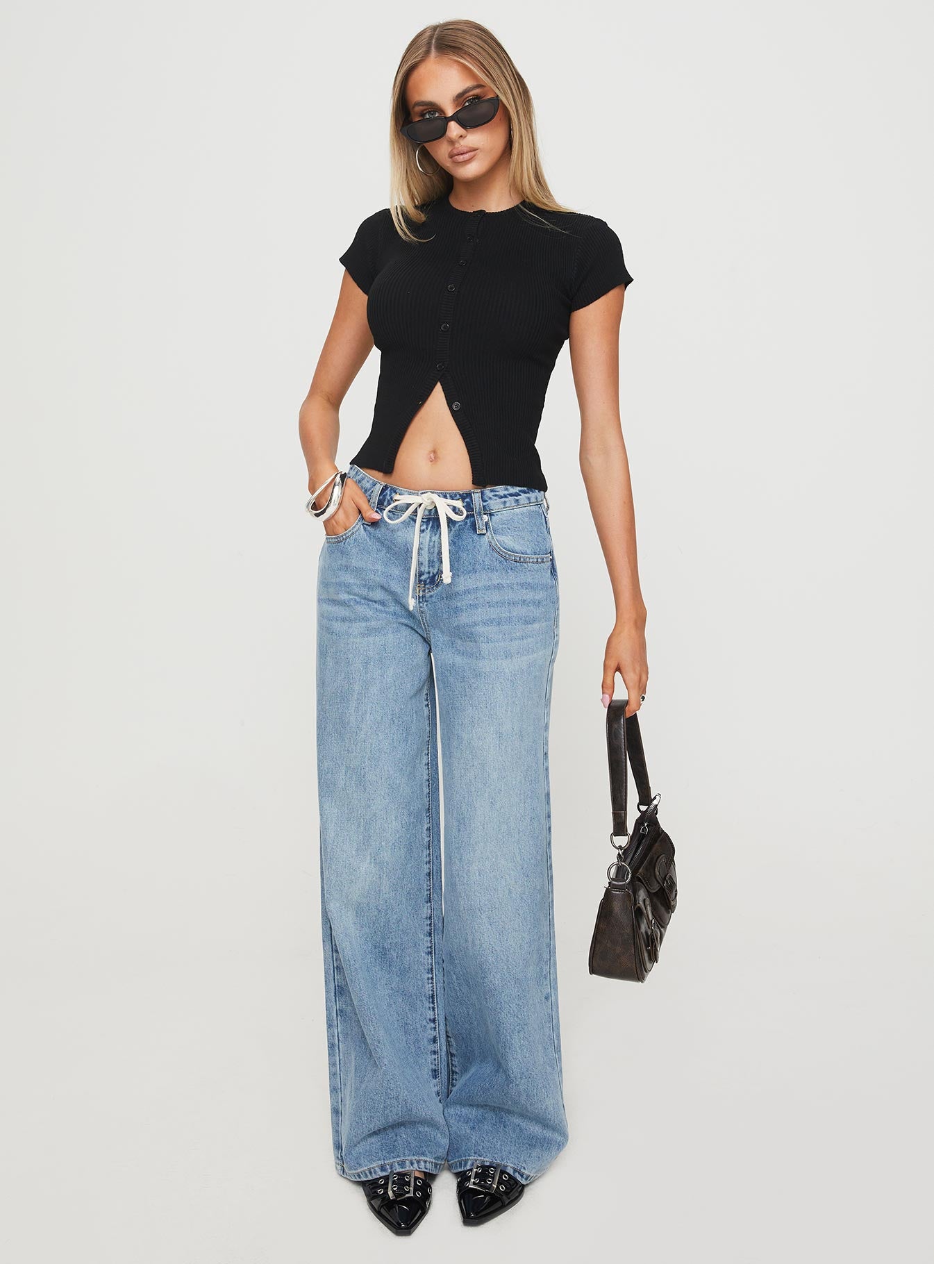 Suzu Knit Top Black - Image 3