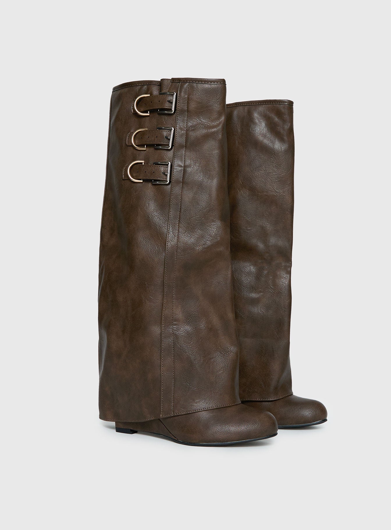 Alternative view of Ritz Knee High Boots Brown