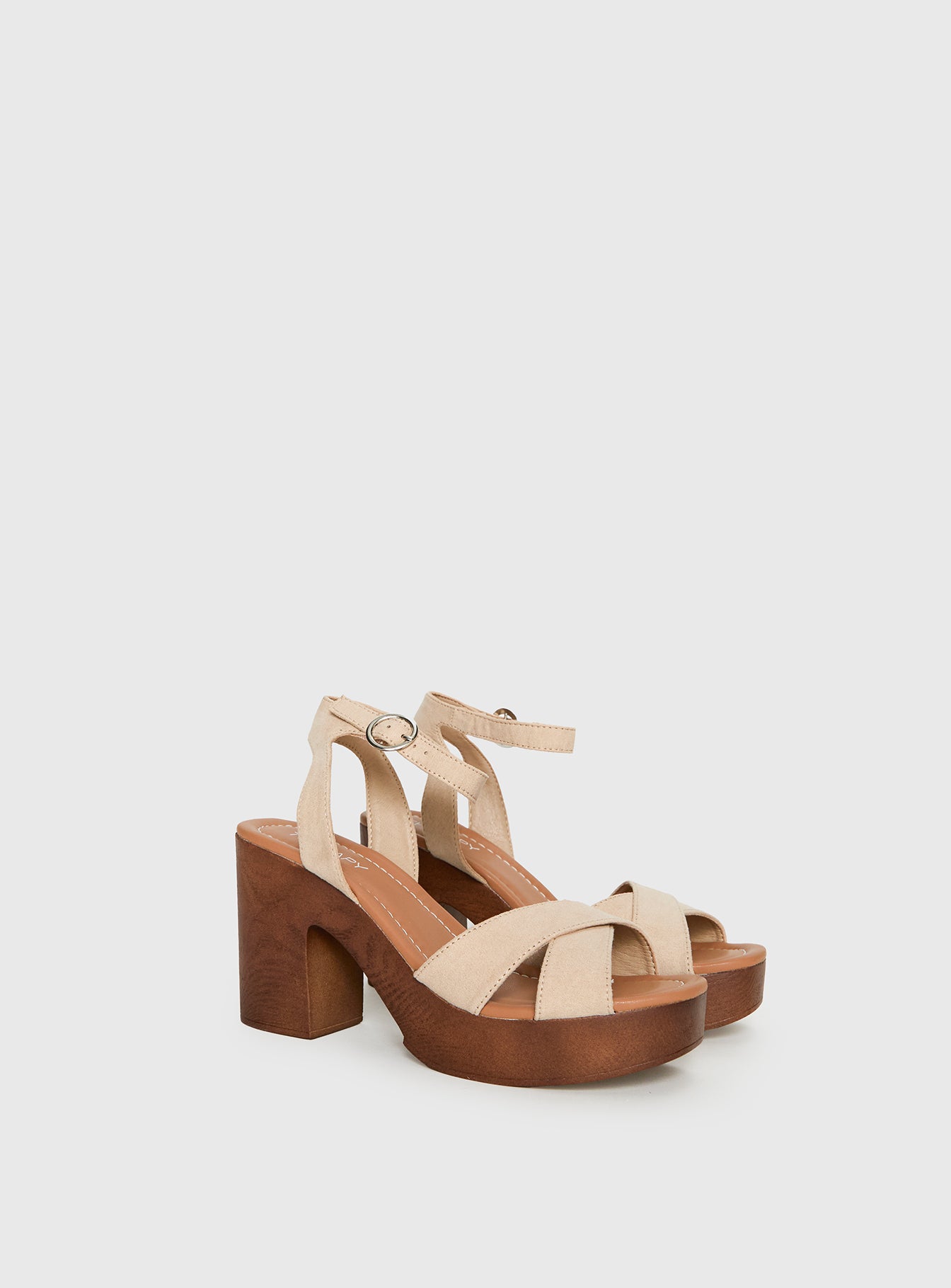 Alternative view of Therapy Camellia Heels Cashew
