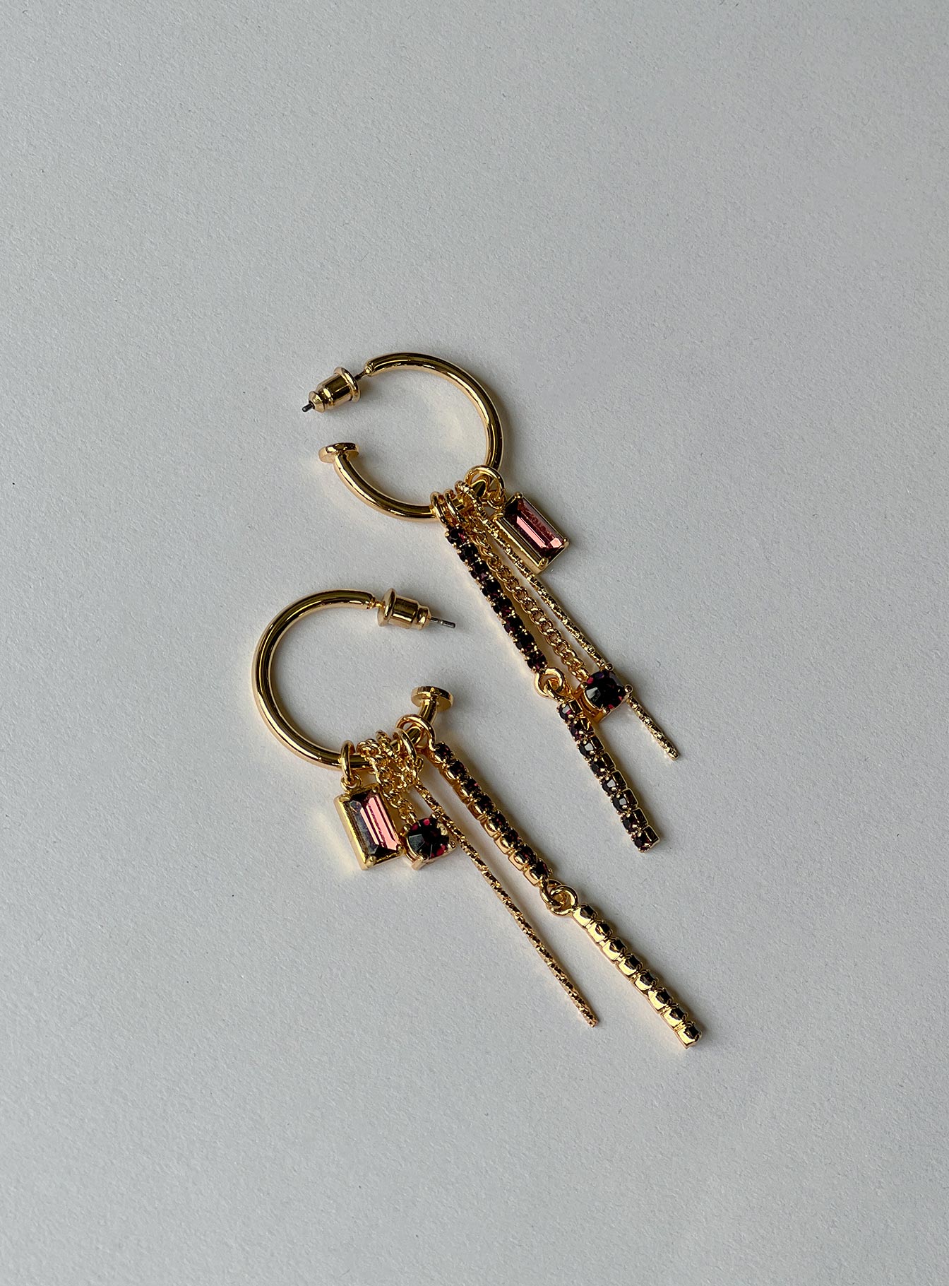 Alternative view of De Luca Earrings Gold