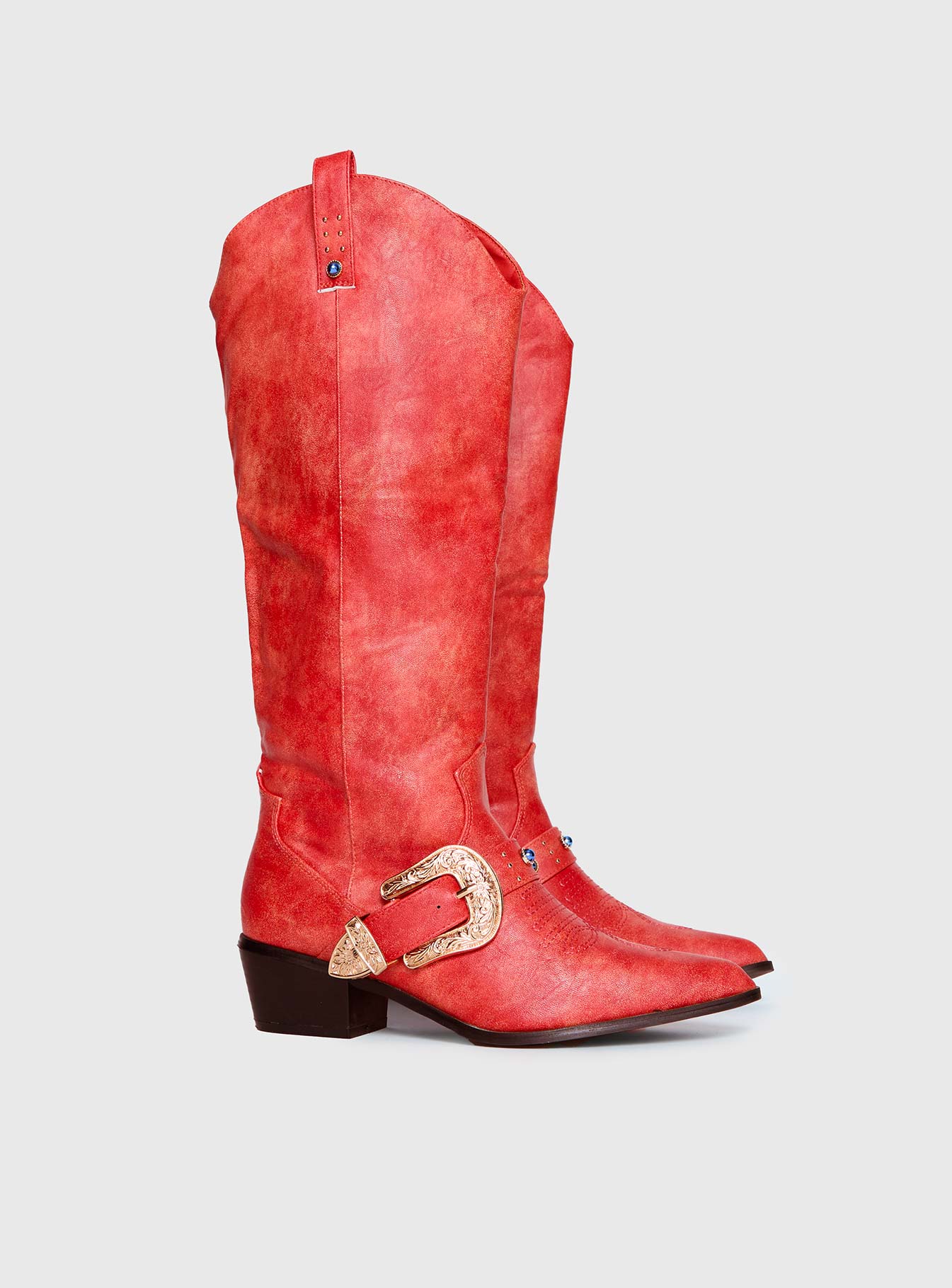 Alternative view of Rhode Cowboy Boots Red