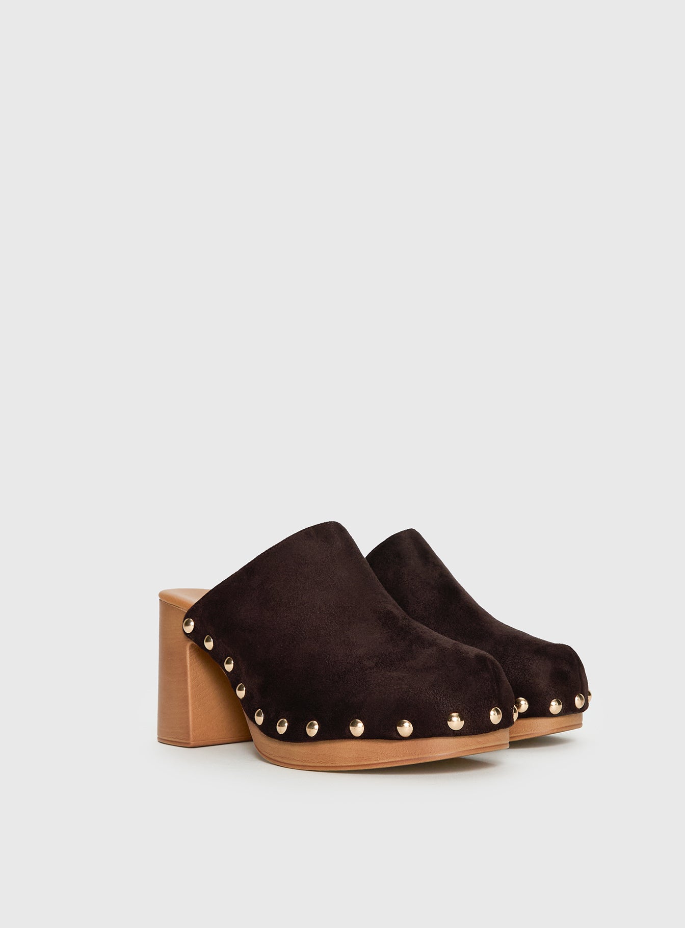 Alternative view of Therapy Banks Platform Clog Heels Brown