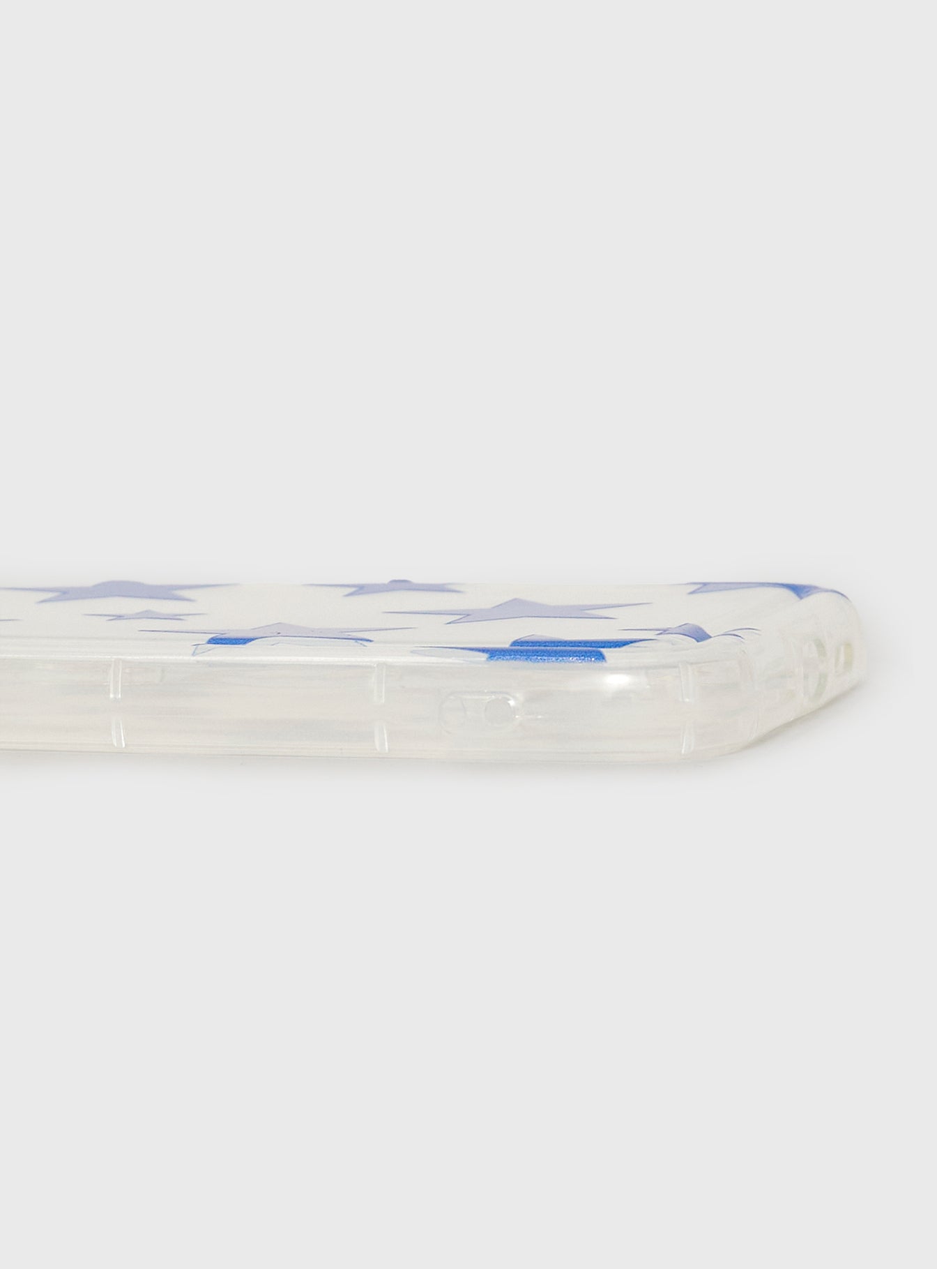 Alternative view of What's Your Sign Iphone Case Clear / Blue
