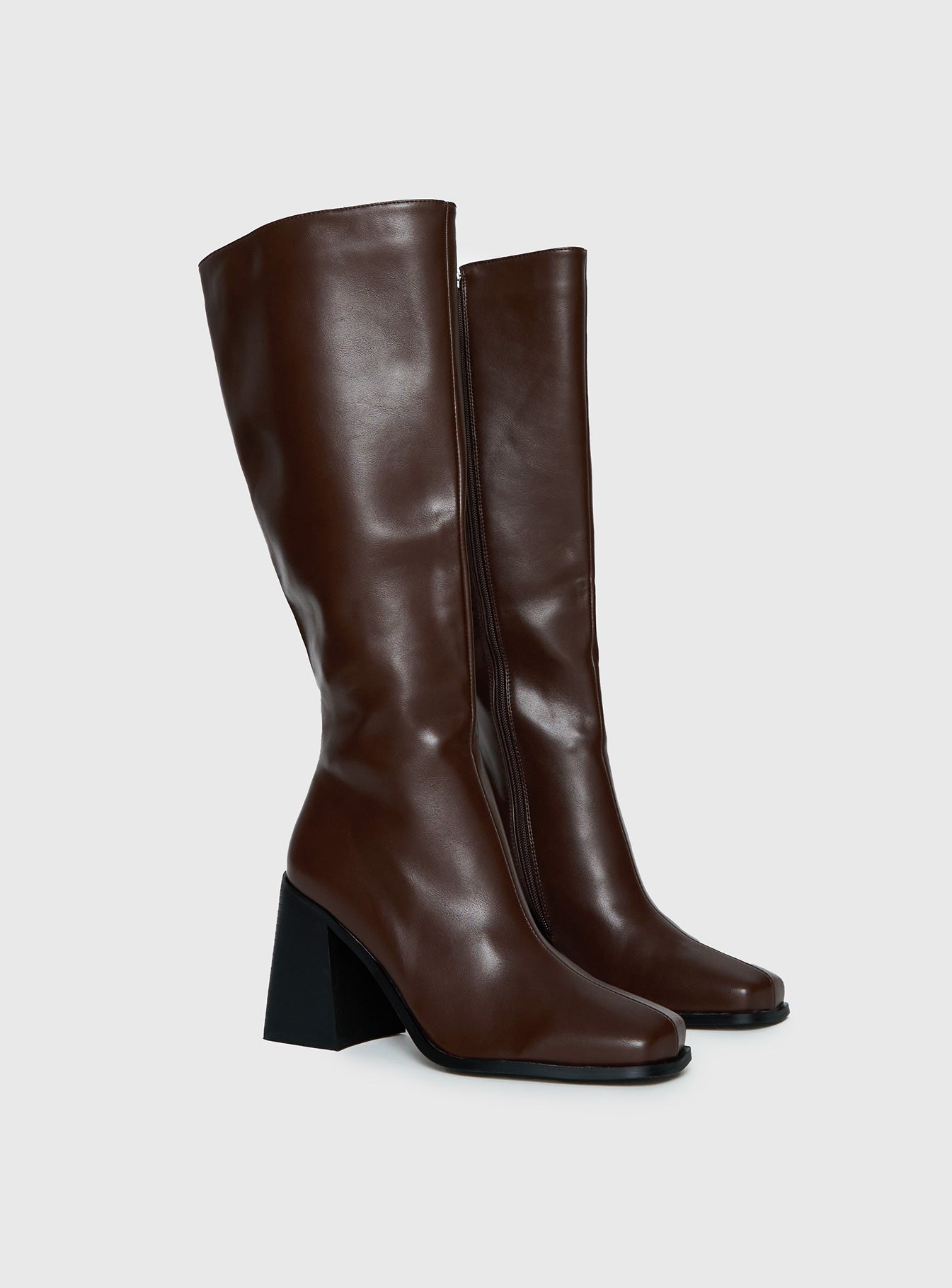Alternative view of Renzo Knee High Boots Brown