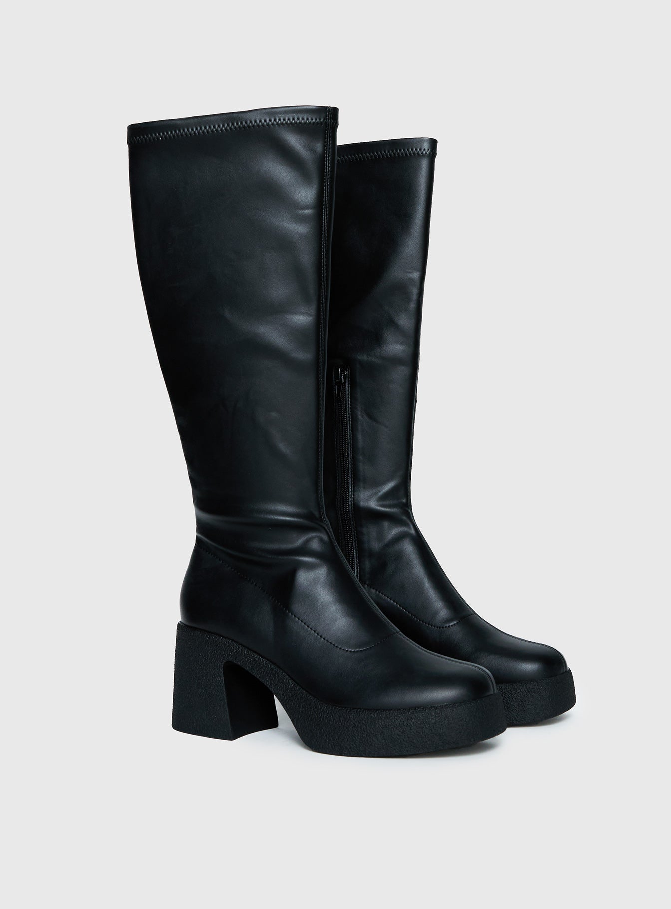 Alternative view of Westcott Knee High Boots Black