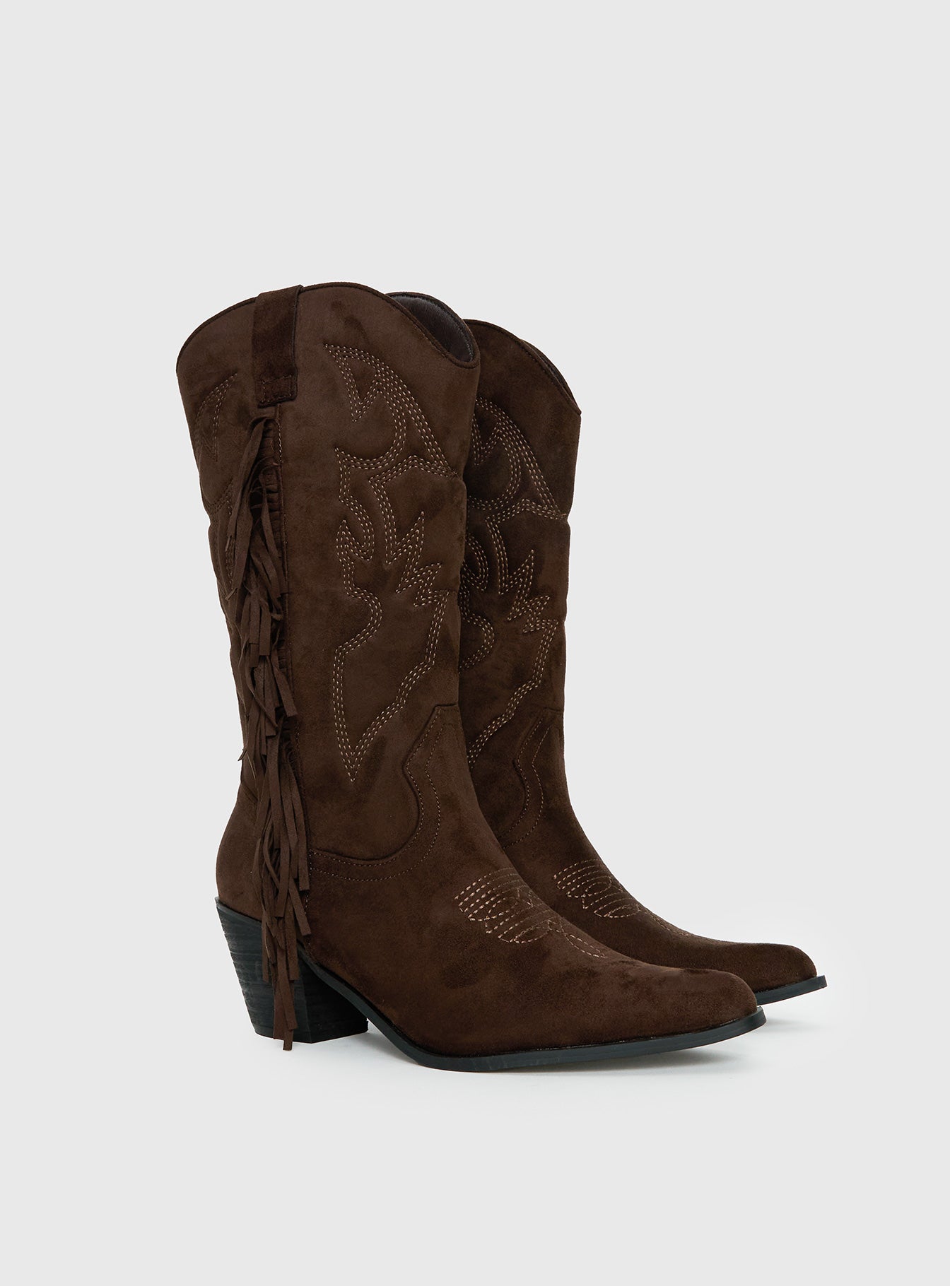 Alternative view of Therapy Chaos Cowboy Boots Brown