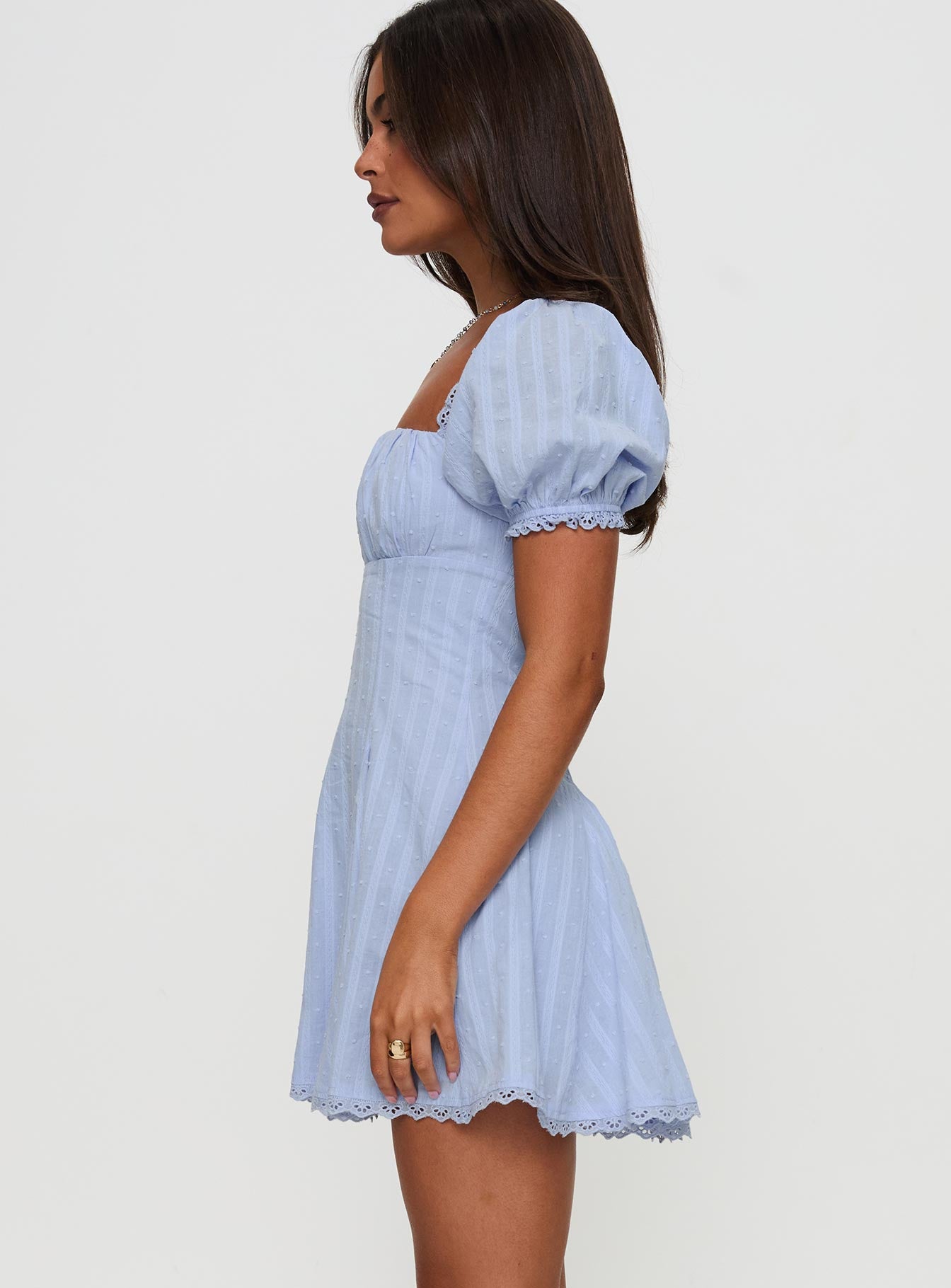 Rabatia Mini Dress Blue - Image 7