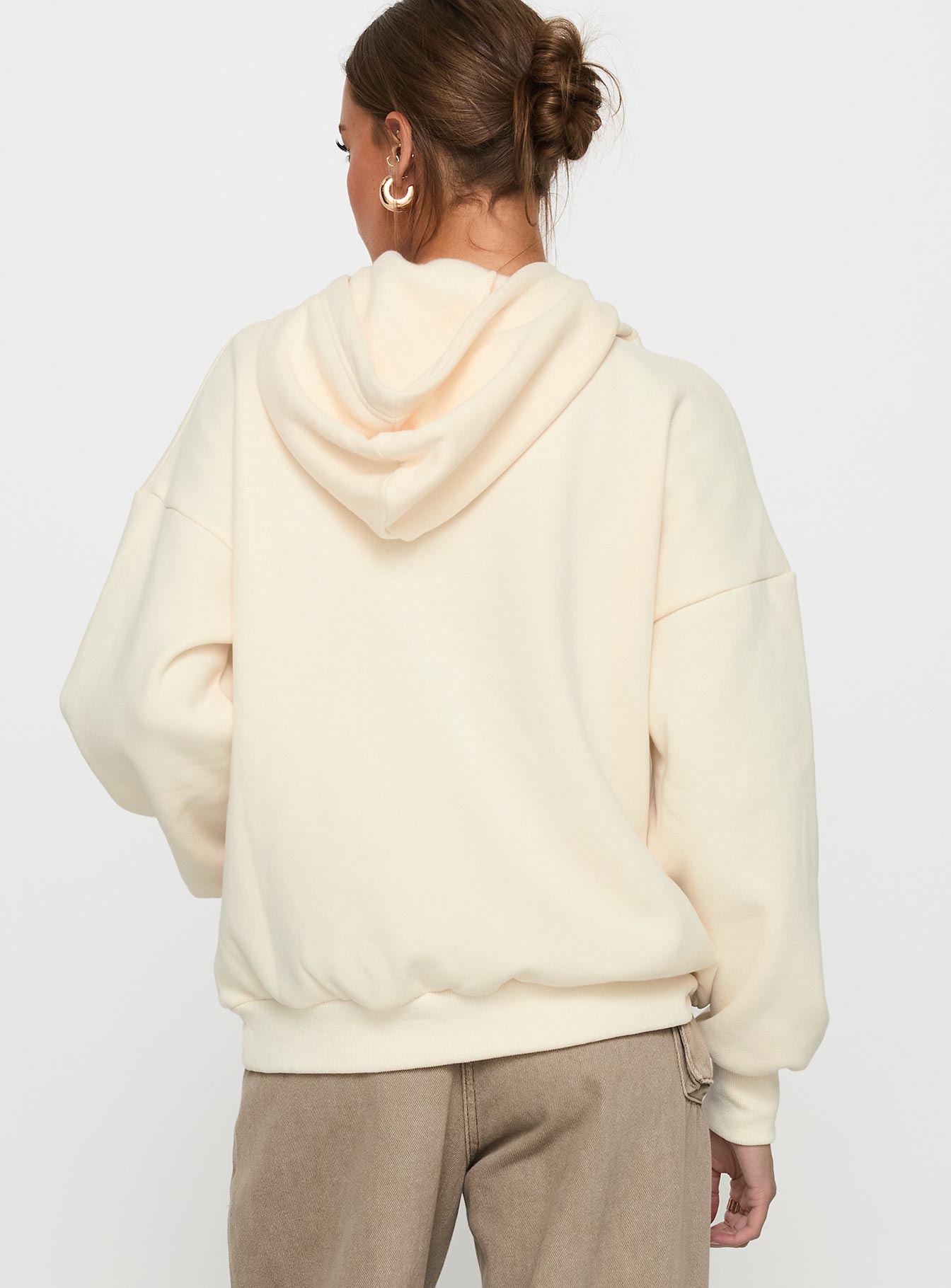 Sweet Life Graphic Sweater Cream - Image 5