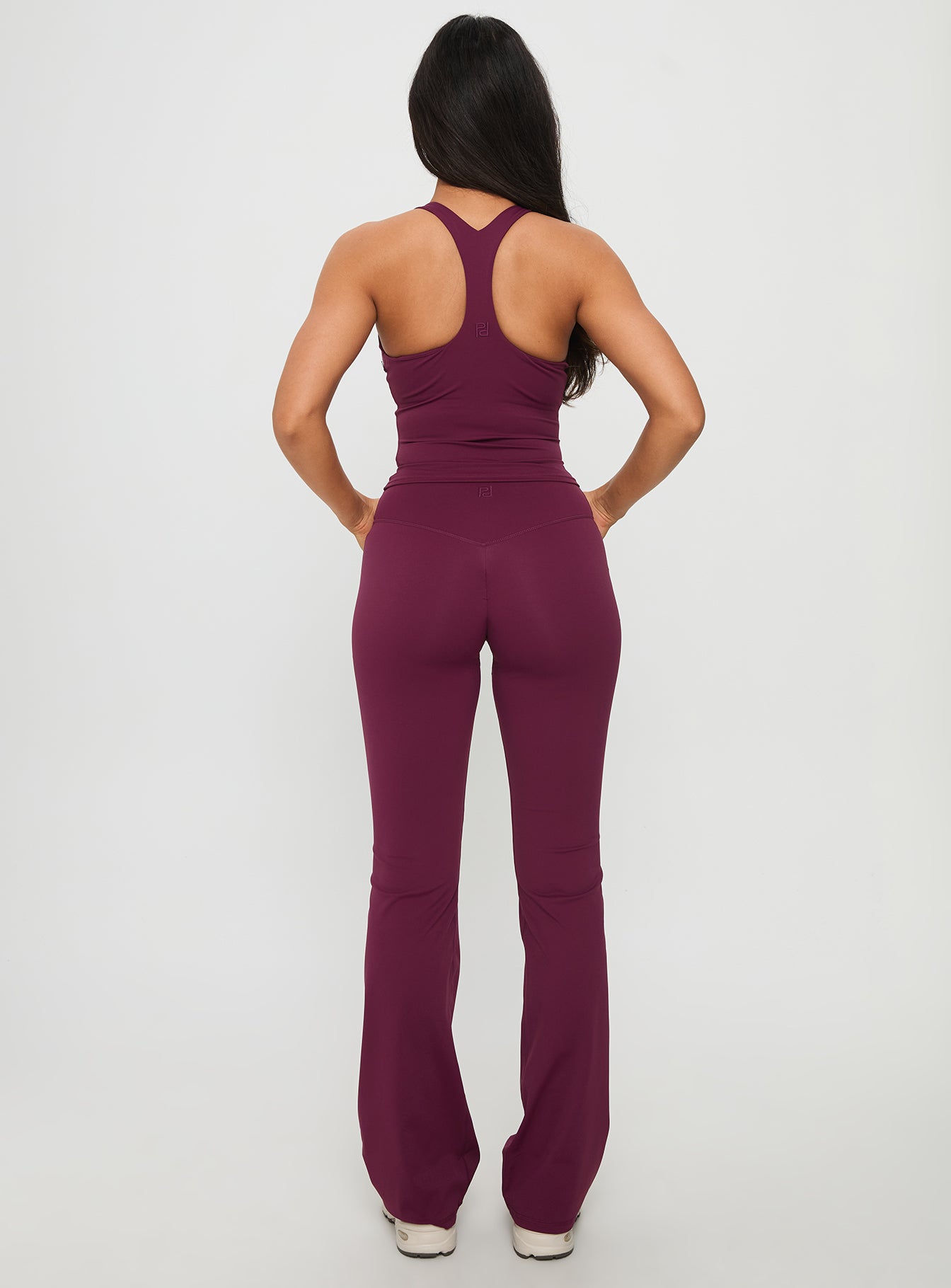 Sunday Session Active Flare Leg Pant Plum - Image 5