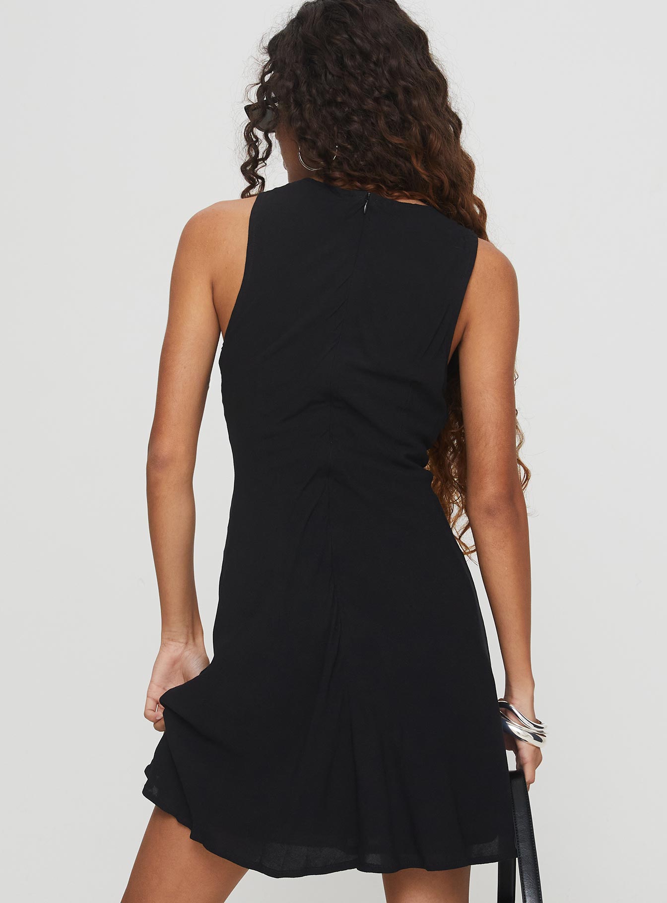 Vivre Mini Dress Black - Image 5