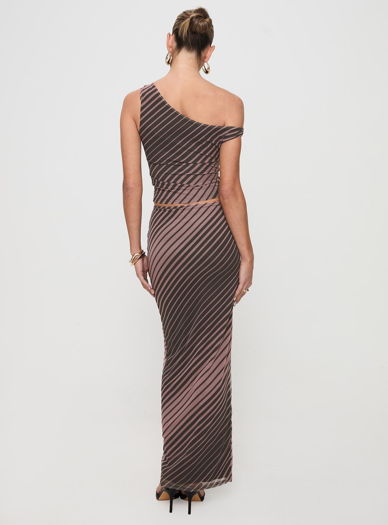 Whiley Maxi Skirt Multi Stripe - Image 5