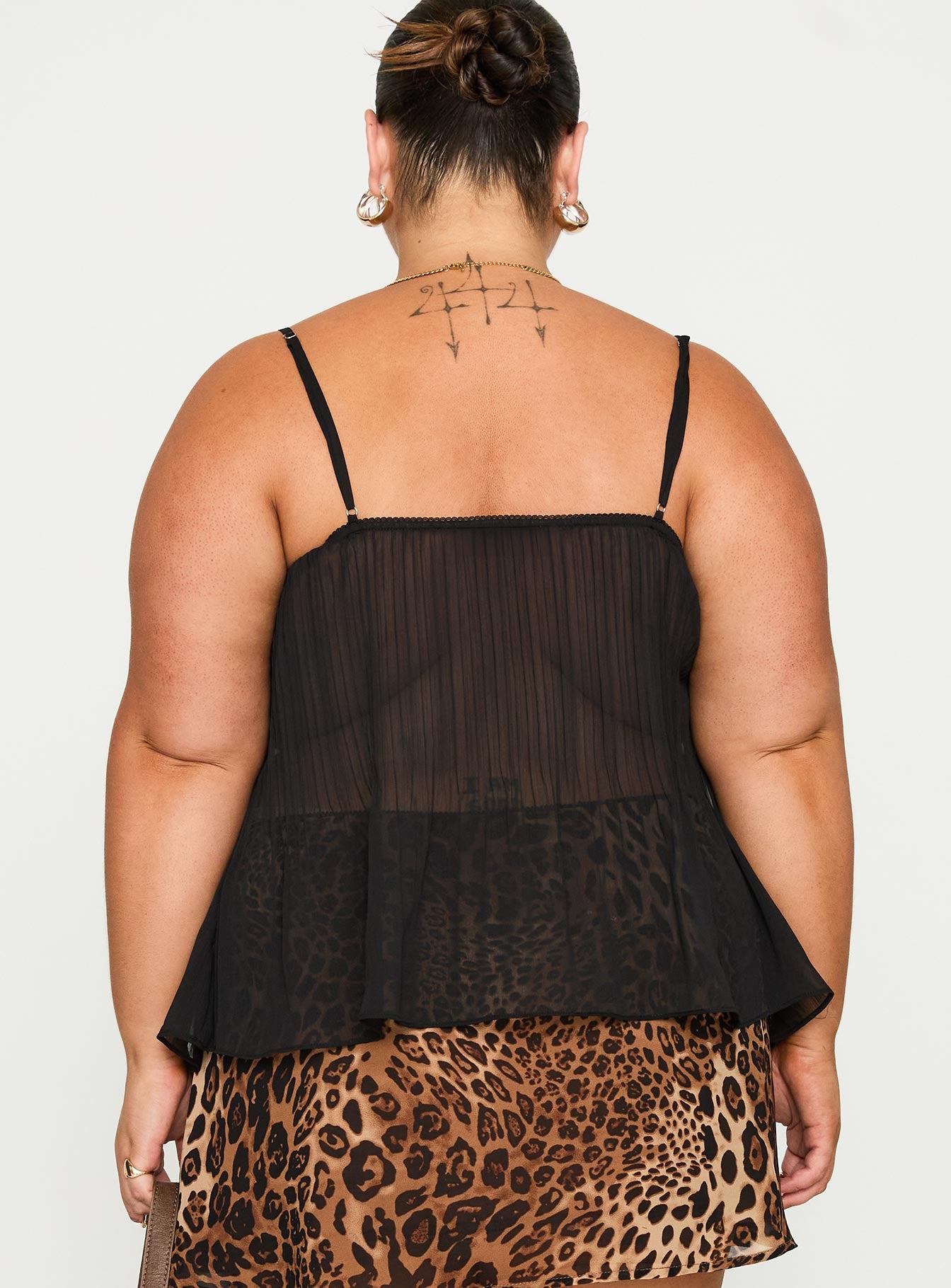 Zami Pleat Top Black Curve - Image 5