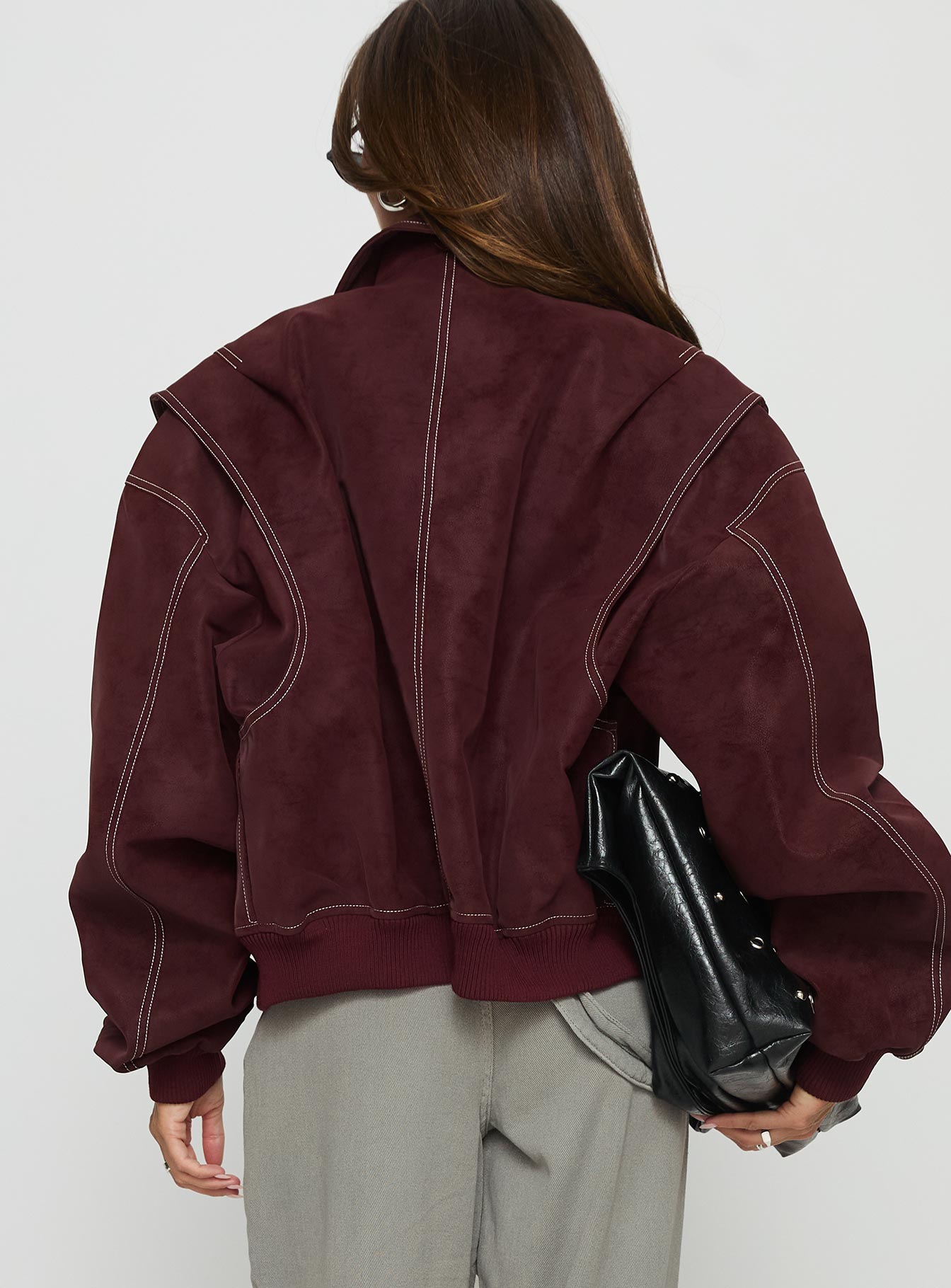 Vista Bomber Jacket Shiraz - Image 5
